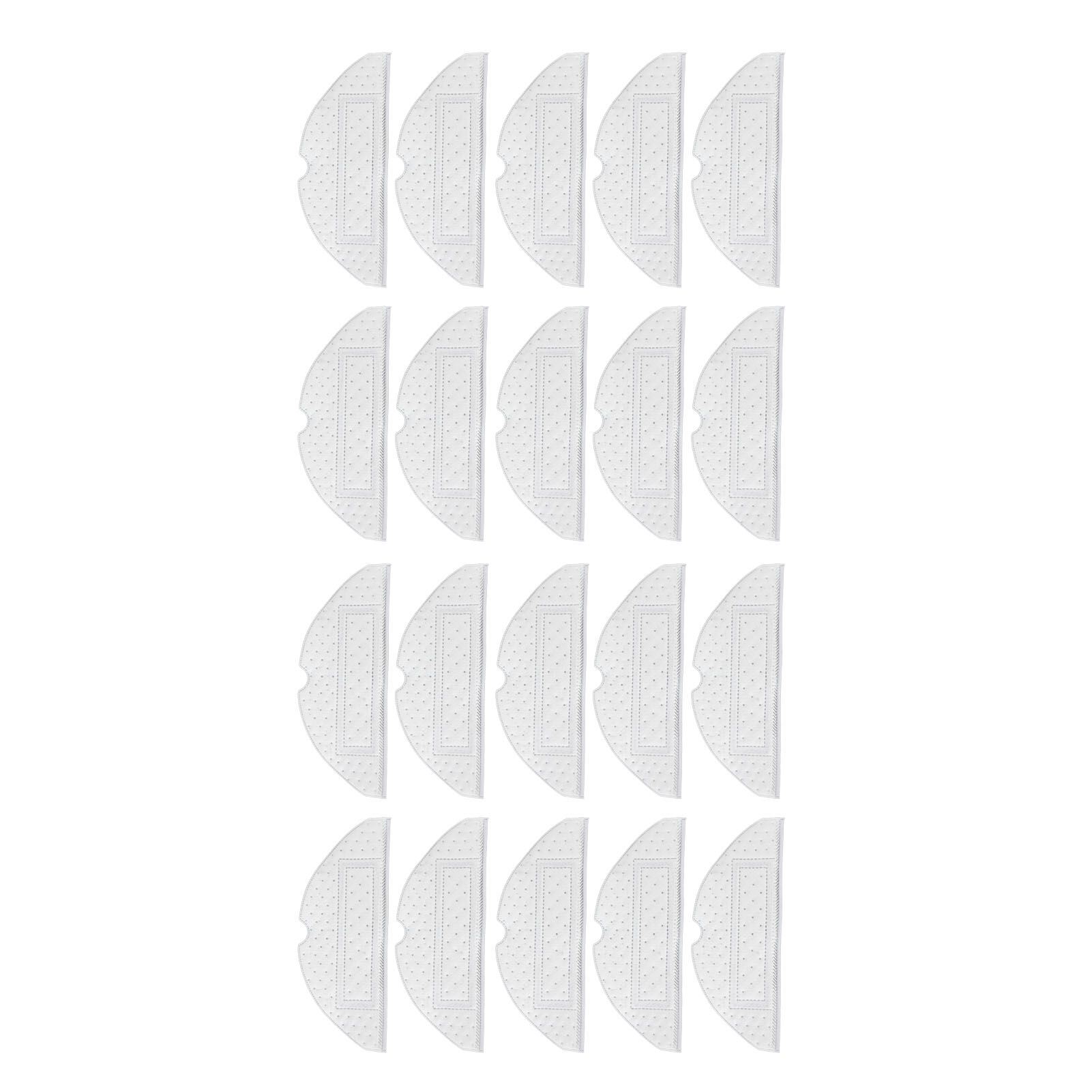 20pcs Sweeping Robot Disposable Mop Pads Mopping Cloth Replacement Cleaning view 6