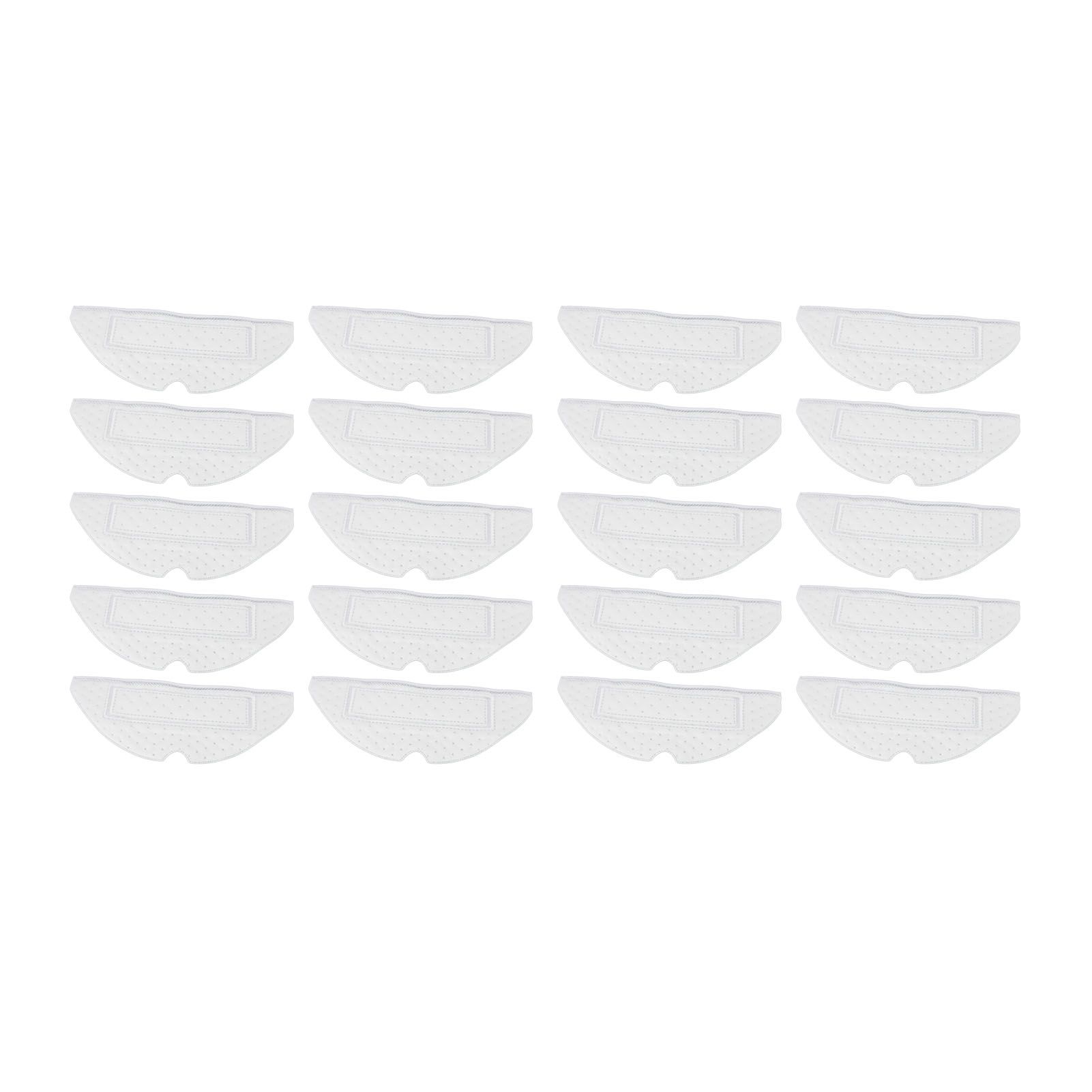 20pcs Sweeping Robot Disposable Mop Pads Mopping Cloth Replacement Cleaning view 10