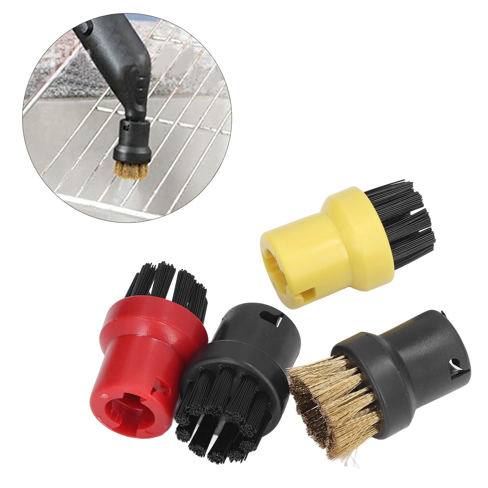 Round Small Brush Head Steam Cleaner Brushes for Karcher SC1 SC2 SC3 SC4 SC5 SC7 view 12