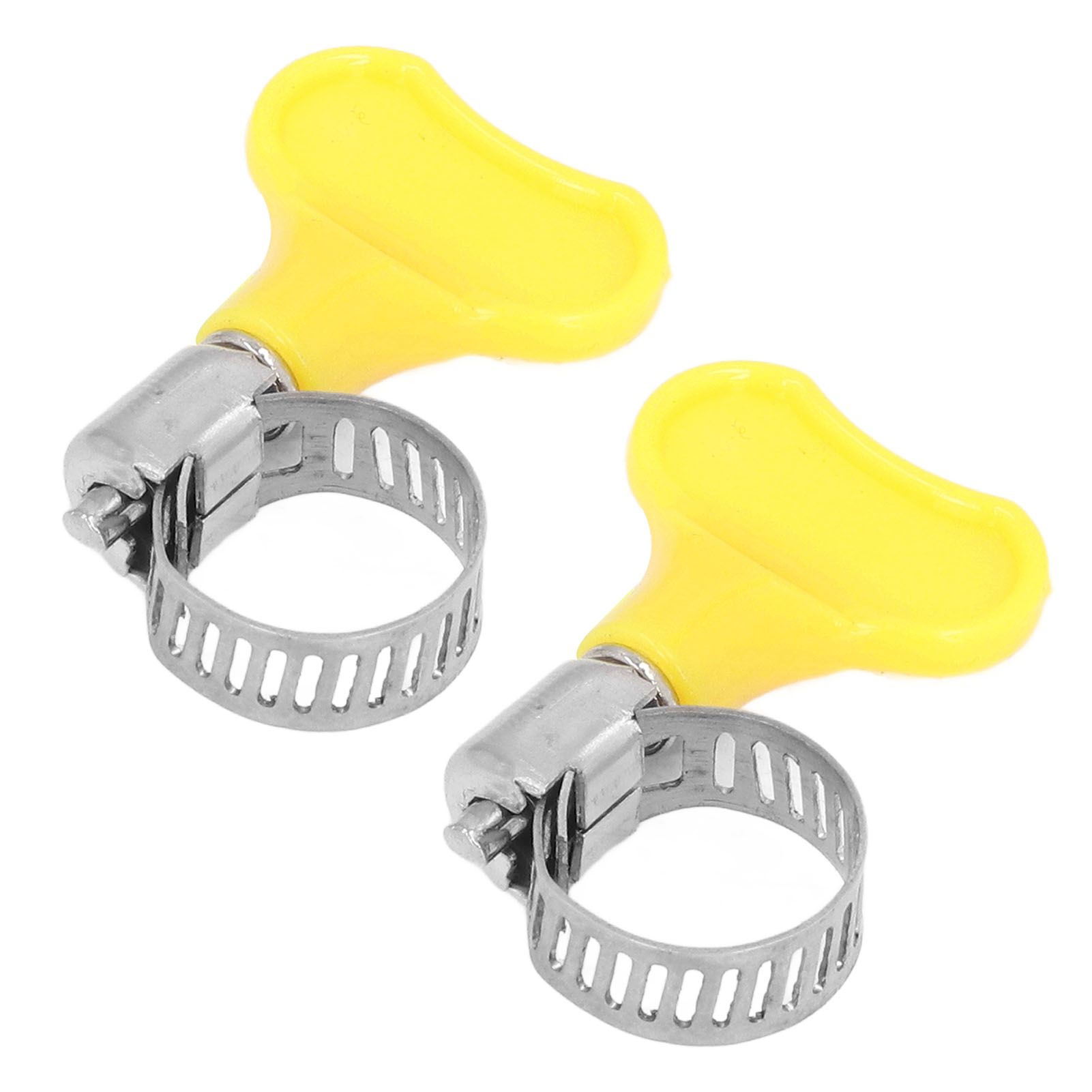 15 Pcs Stainless Steel Hose Clamp Corrosion Resistant Reusable Worm Gear Pipe view 7