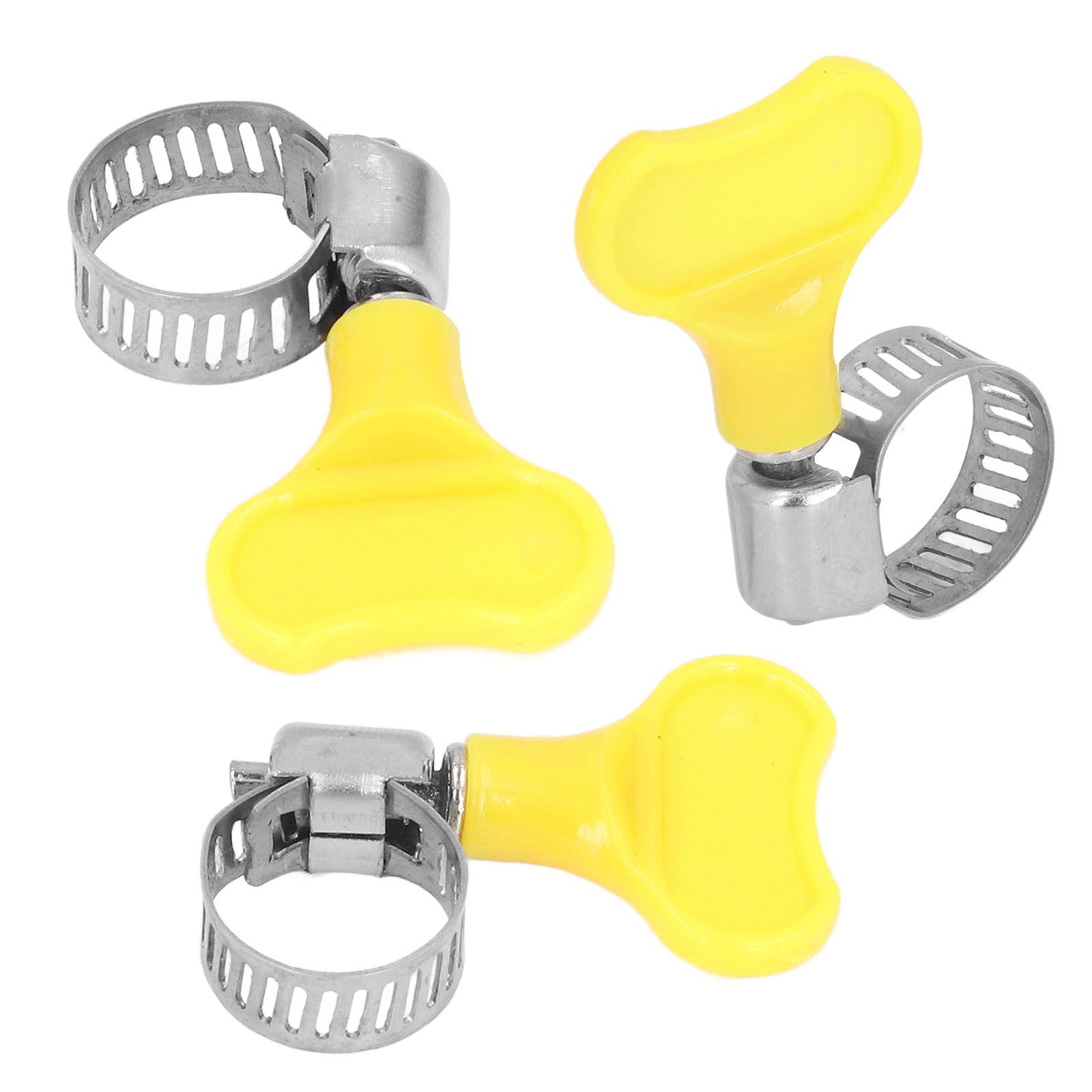 15 Pcs Stainless Steel Hose Clamp Corrosion Resistant Reusable Worm Gear Pipe view 10
