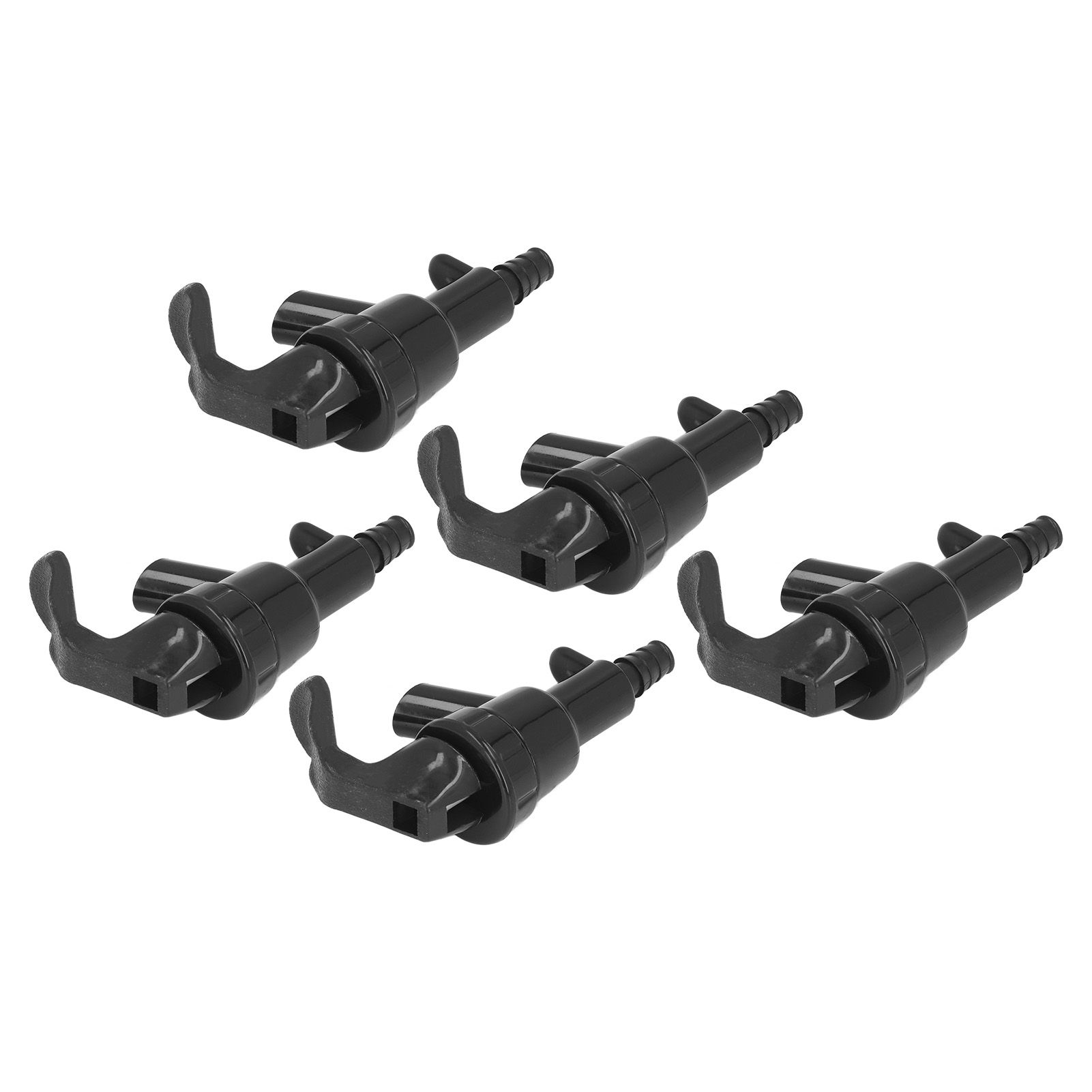 5Pcs Beer Tap Brewing Barrel Faucet ABS 20PSI 1/4in Bard Connector 3/16in view 6