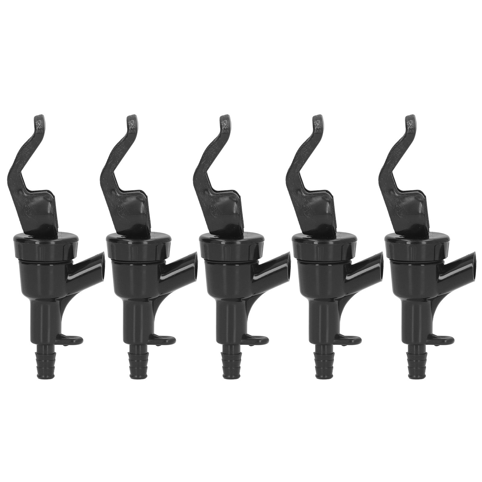 5Pcs Beer Tap Brewing Barrel Faucet ABS 20PSI 1/4in Bard Connector 3/16in view 7