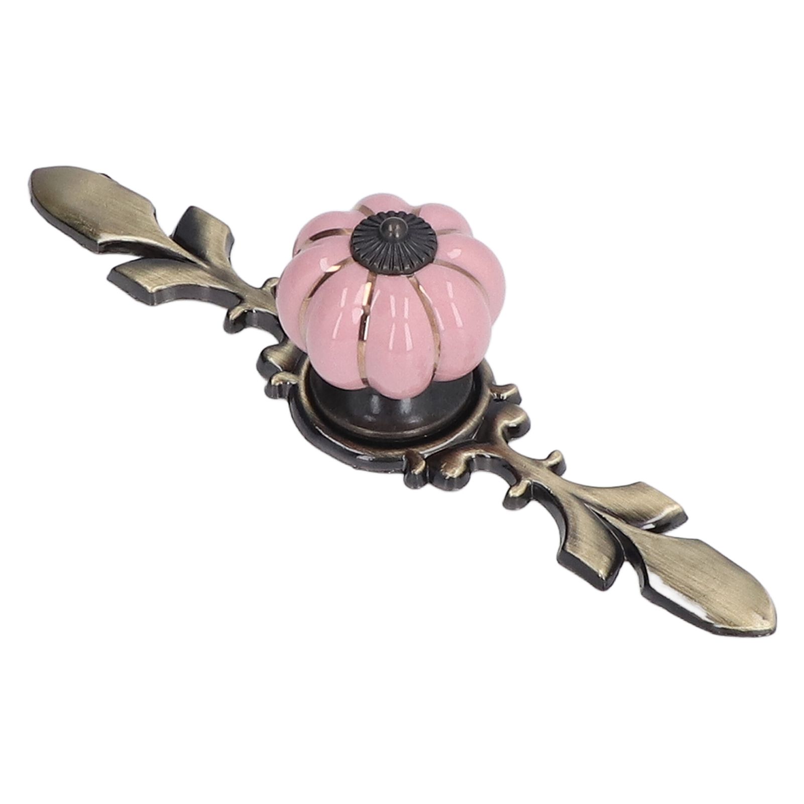 2pcs/set Hand Painted Pumpkin Drawer Knobs Chinese Pastoral Style Ceramic view 15