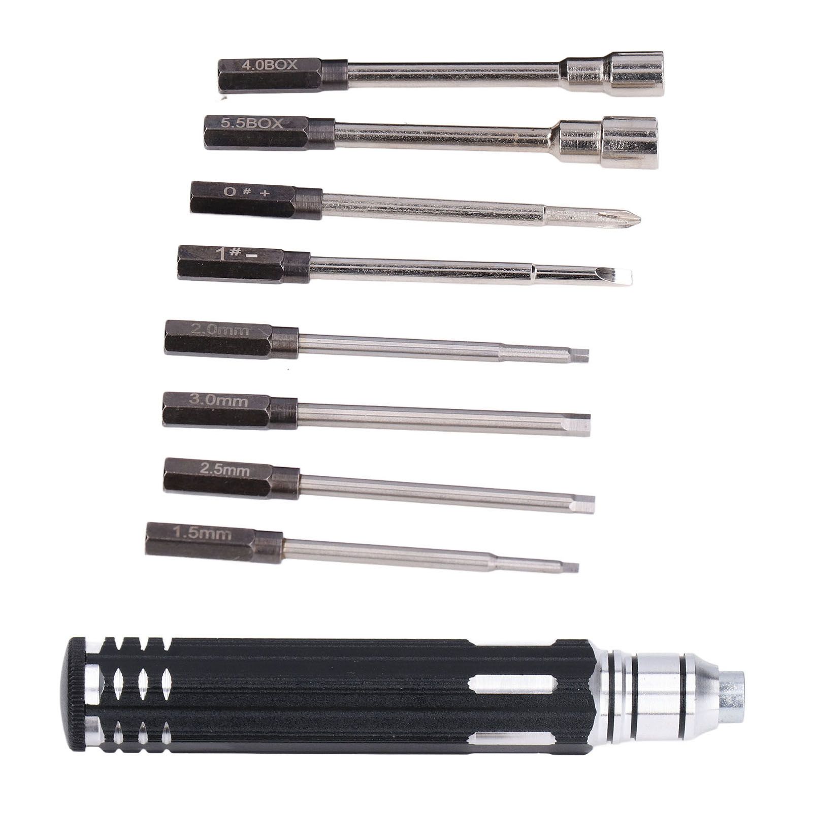 Screwdriver Set High Strength Simple Practical Design 8 in 1 Household view 2