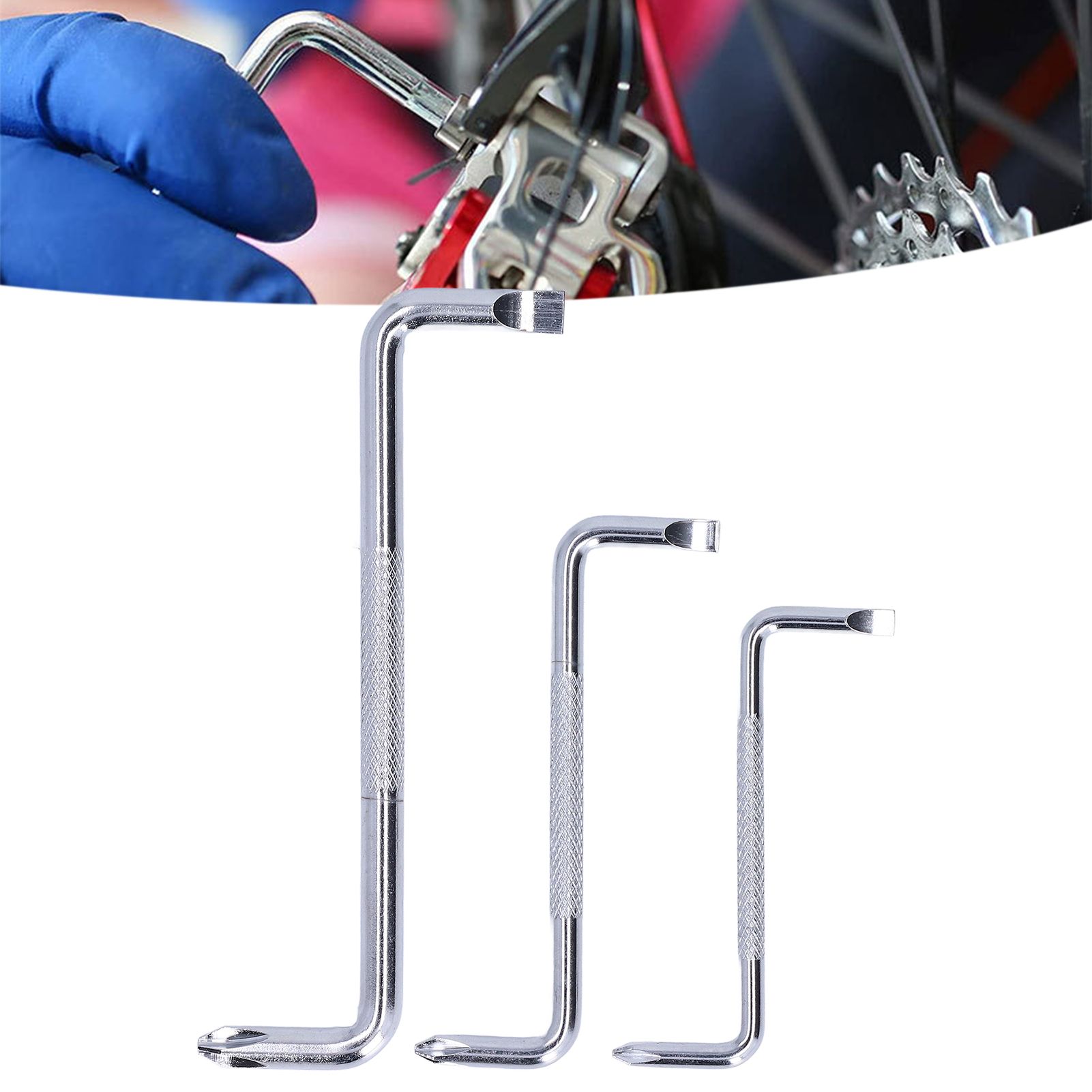 3Pcs Z Type Short Handle Screwdriver 90° Double Head Offset Screwdriver for view 11