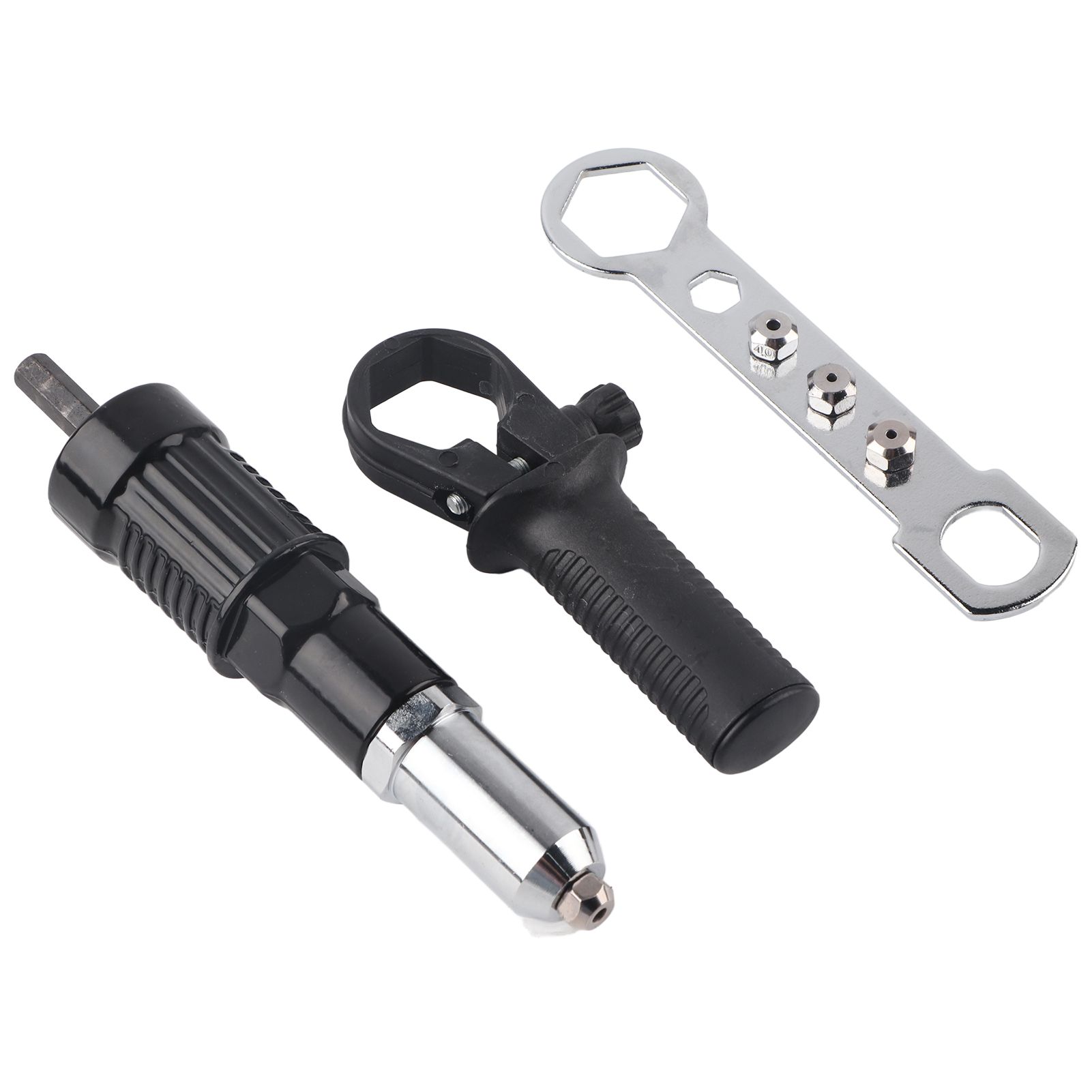 Electric Riveting Gun Adapter Rivet Gun Accessory Electric Drill Rivet Machine — image 1