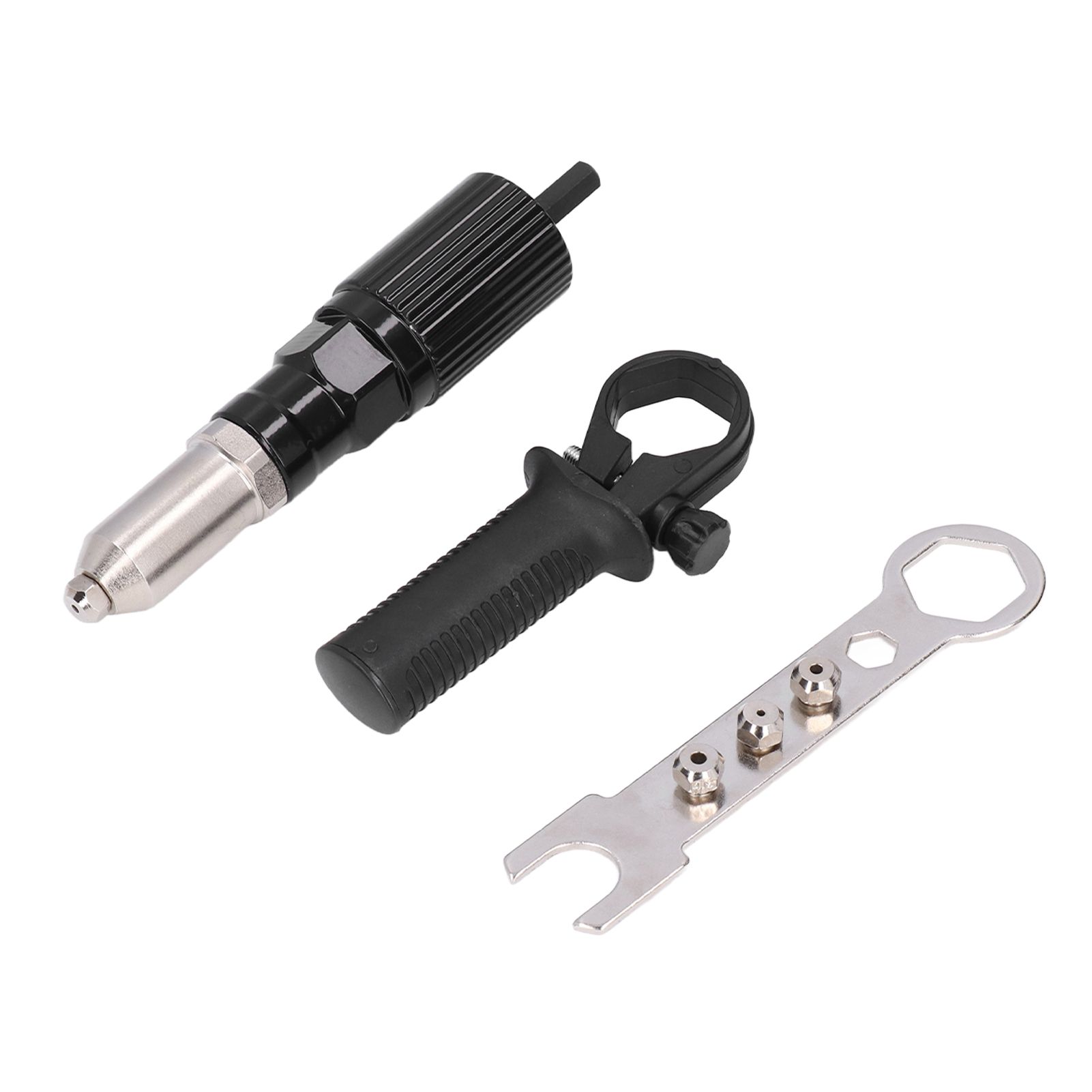 Electric Riveting Gun Adapter Rivet Gun Accessory Electric Drill Rivet Machine view 8