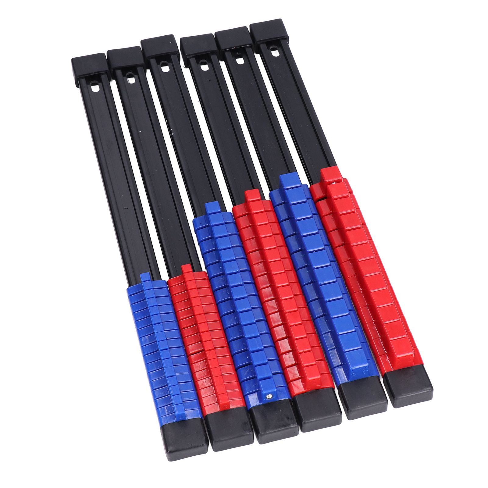 6pcs Socket Organizer Tray Multipurpose ABS 1/4in 3/8in 1/2in Auto Repairing Tools view 5