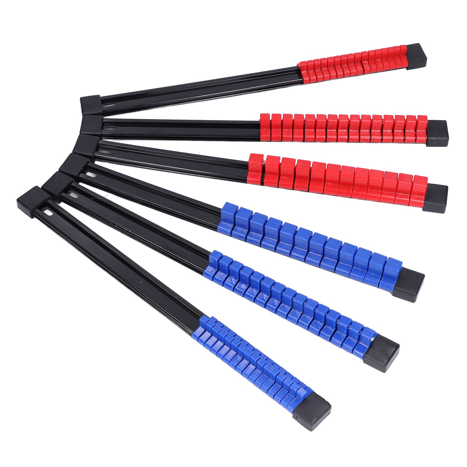 6pcs Socket Organizer Tray Multipurpose ABS 1/4in 3/8in 1/2in Auto Repairing Tools view 7