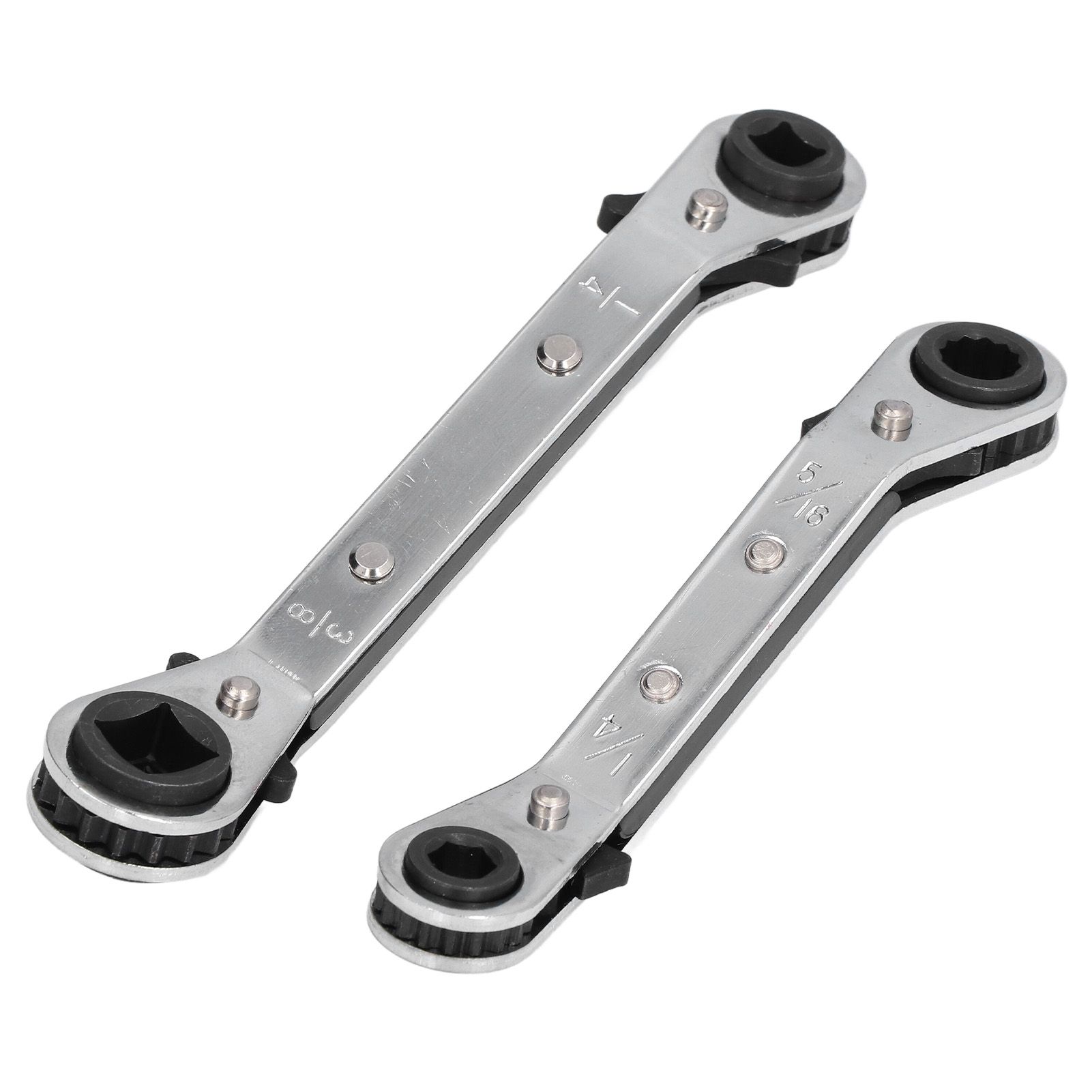 CT122 Refrigerator Ratchet Wrench 1/4 3/16 5/16 3/8 Stainless Steel Wrench Air view 4