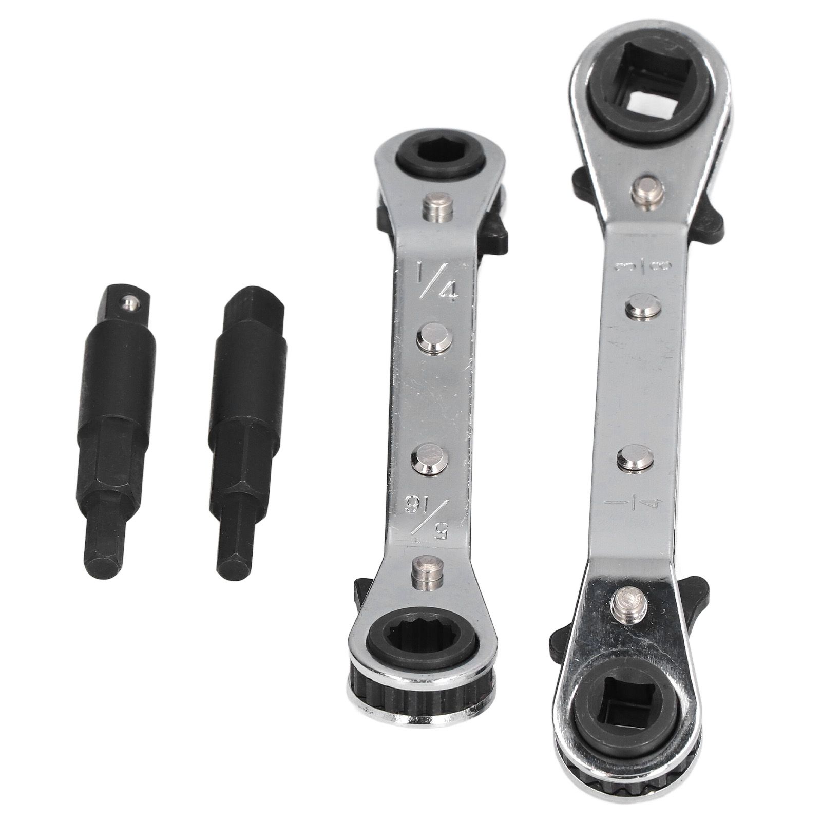 CT122 Refrigerator Ratchet Wrench 1/4 3/16 5/16 3/8 Stainless Steel Wrench Air view 5