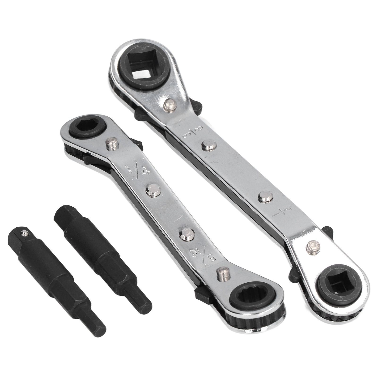 CT122 Refrigerator Ratchet Wrench 1/4 3/16 5/16 3/8 Stainless Steel Wrench Air view 9