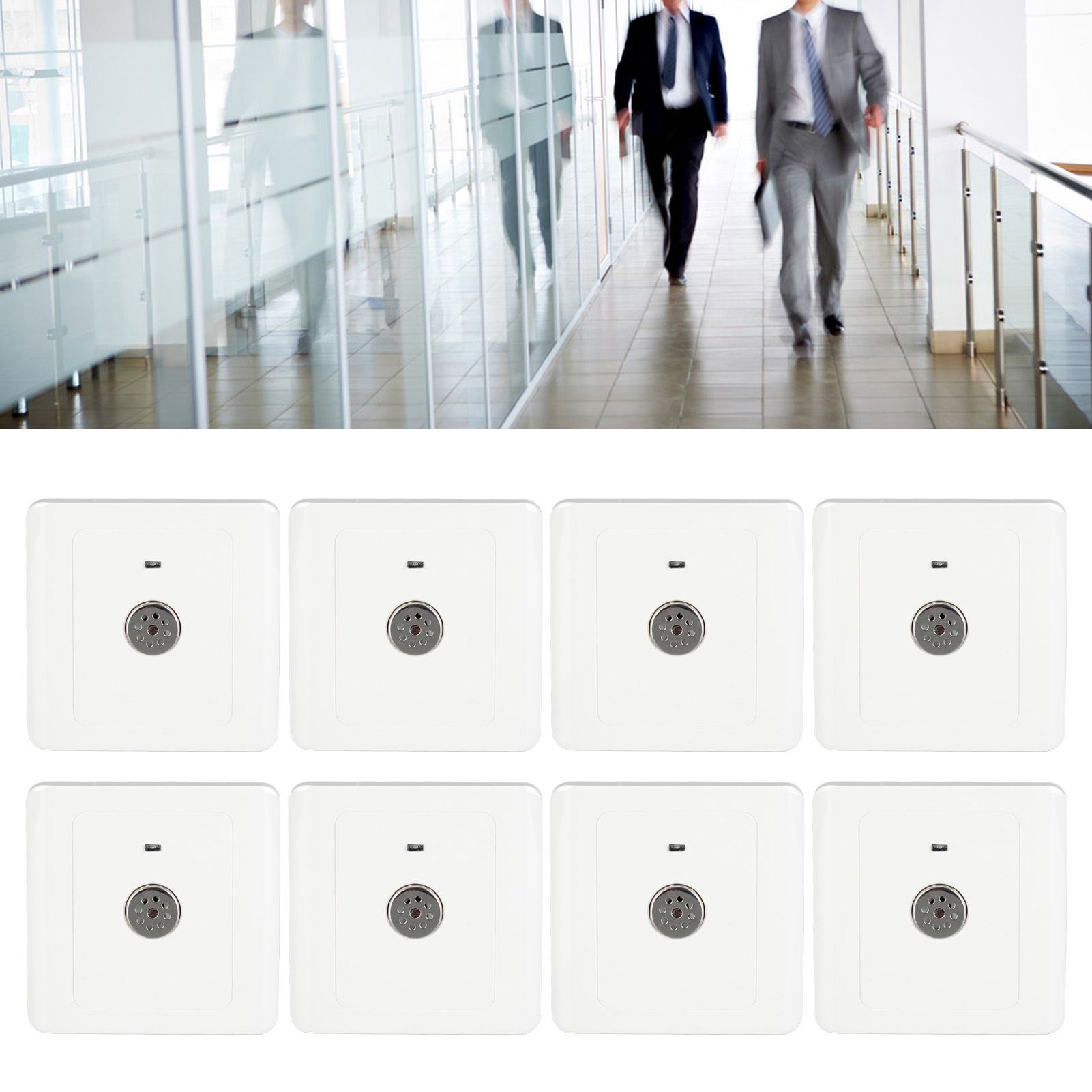 8pcs Concealed Sound Control Switch Light Control Panel for Home Office 250V 10A view 11