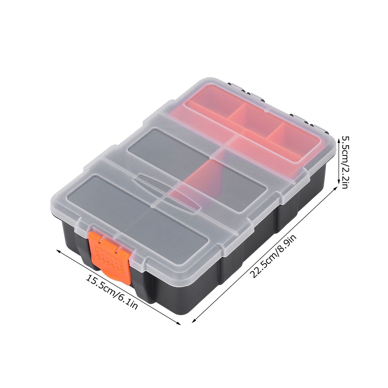 Parts Box Classification Grid Storage Box PVC Components Parts Tool Organizer view 13