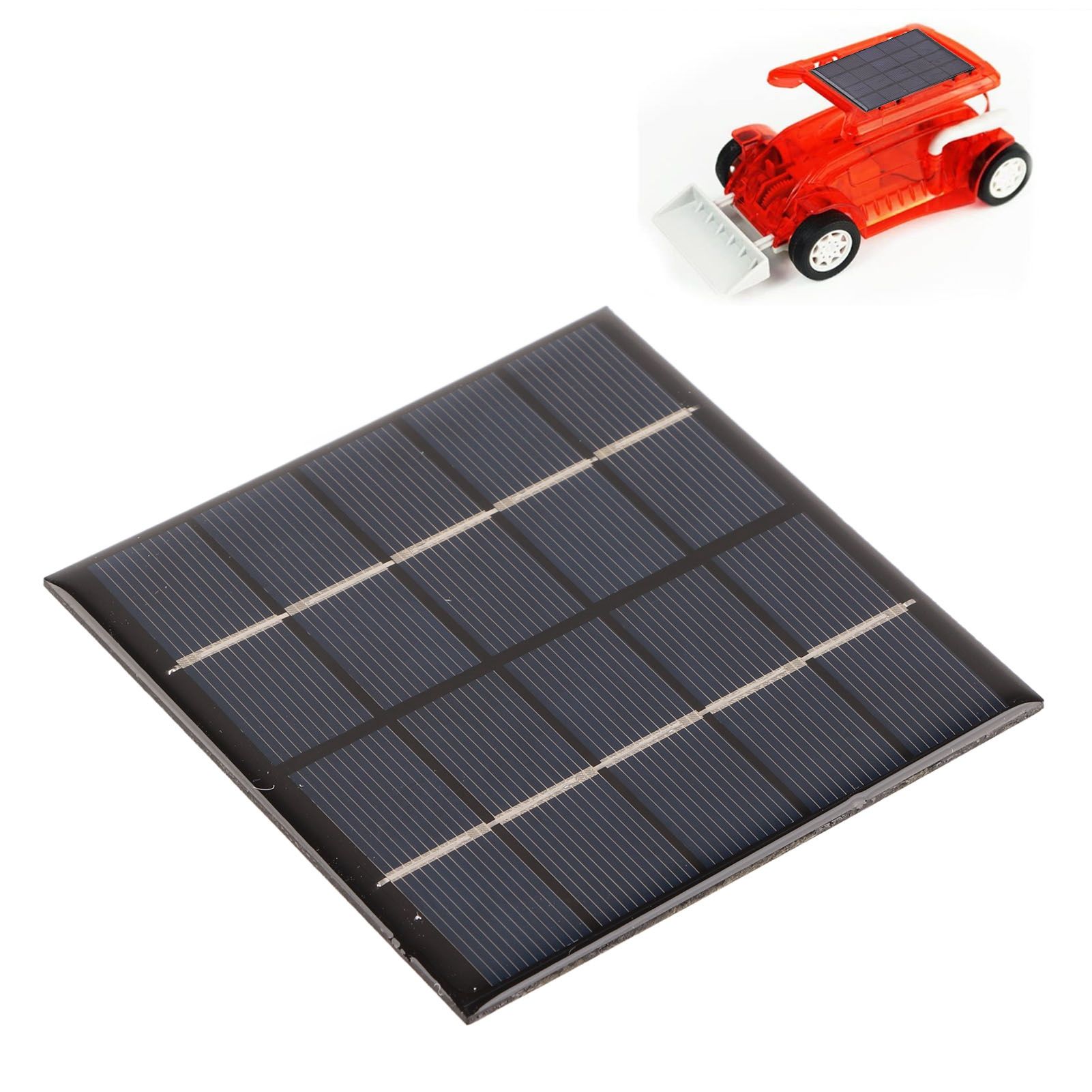 1.2W 5V DIY Solar Epoxy Panel Polysilicon Photovoltaic Charging Panel for 3.7V view 12