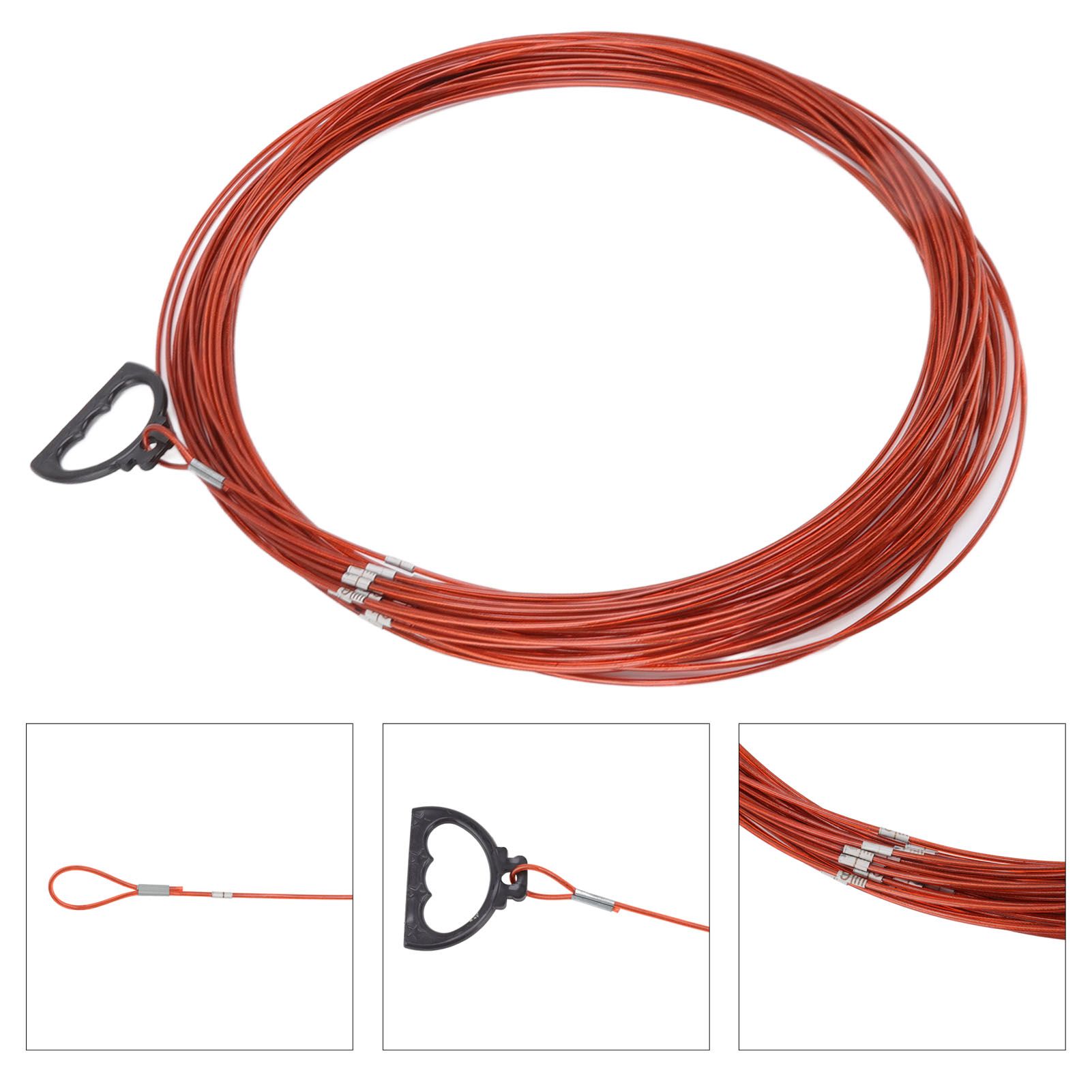 Steel Wire Measuring Rope Plastic Coated Construction Site Measuring Rope with view 9