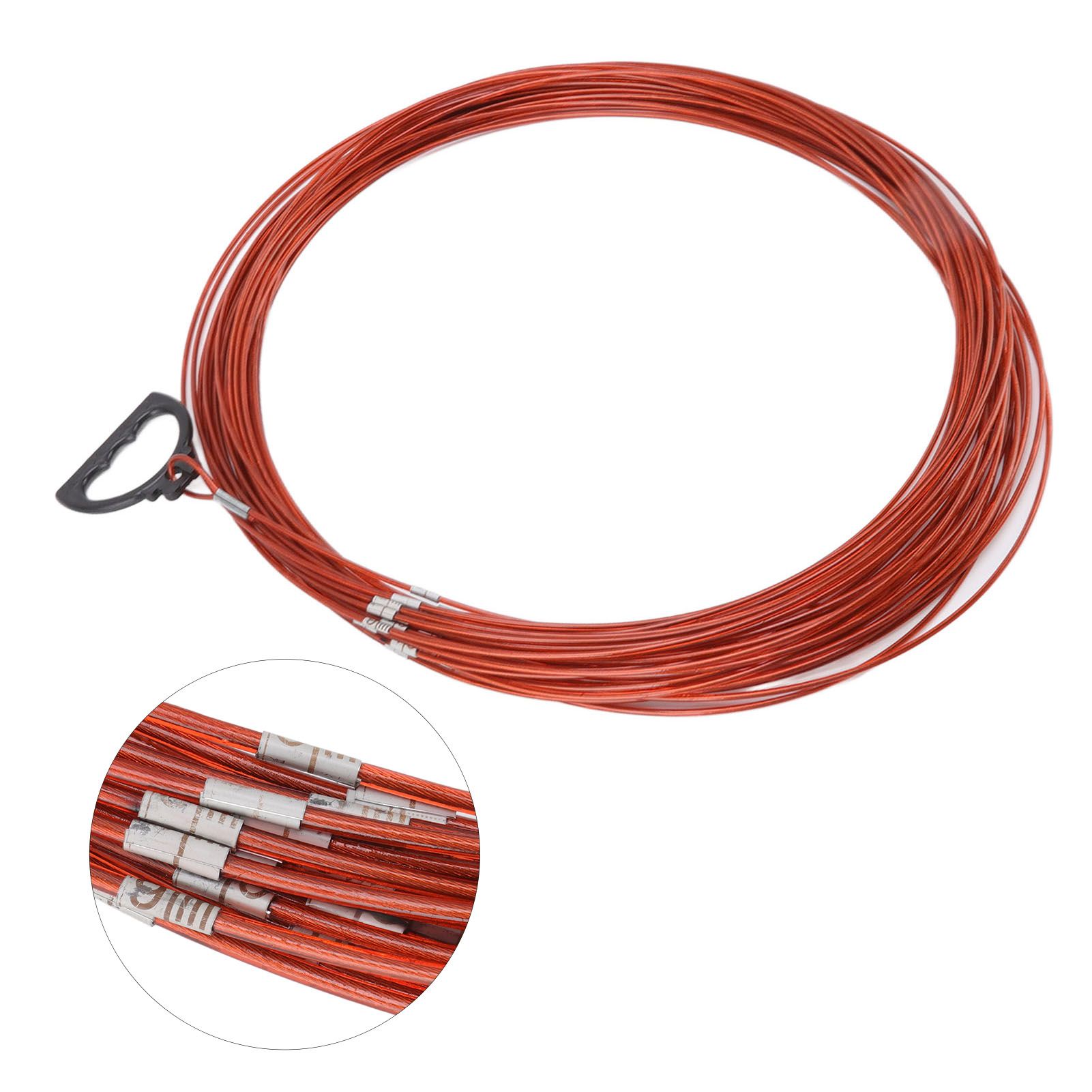 Steel Wire Measuring Rope Plastic Coated Construction Site Measuring Rope with view 10