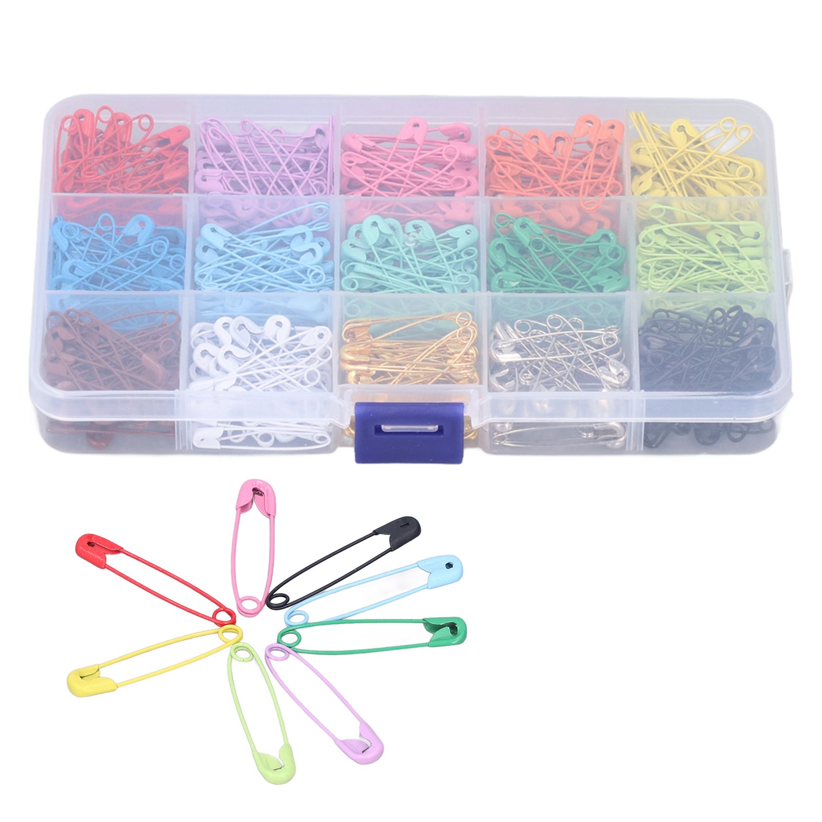 Safety Pins DIY Making Reliable Locking Design Glossy Bright Small Compact view 9