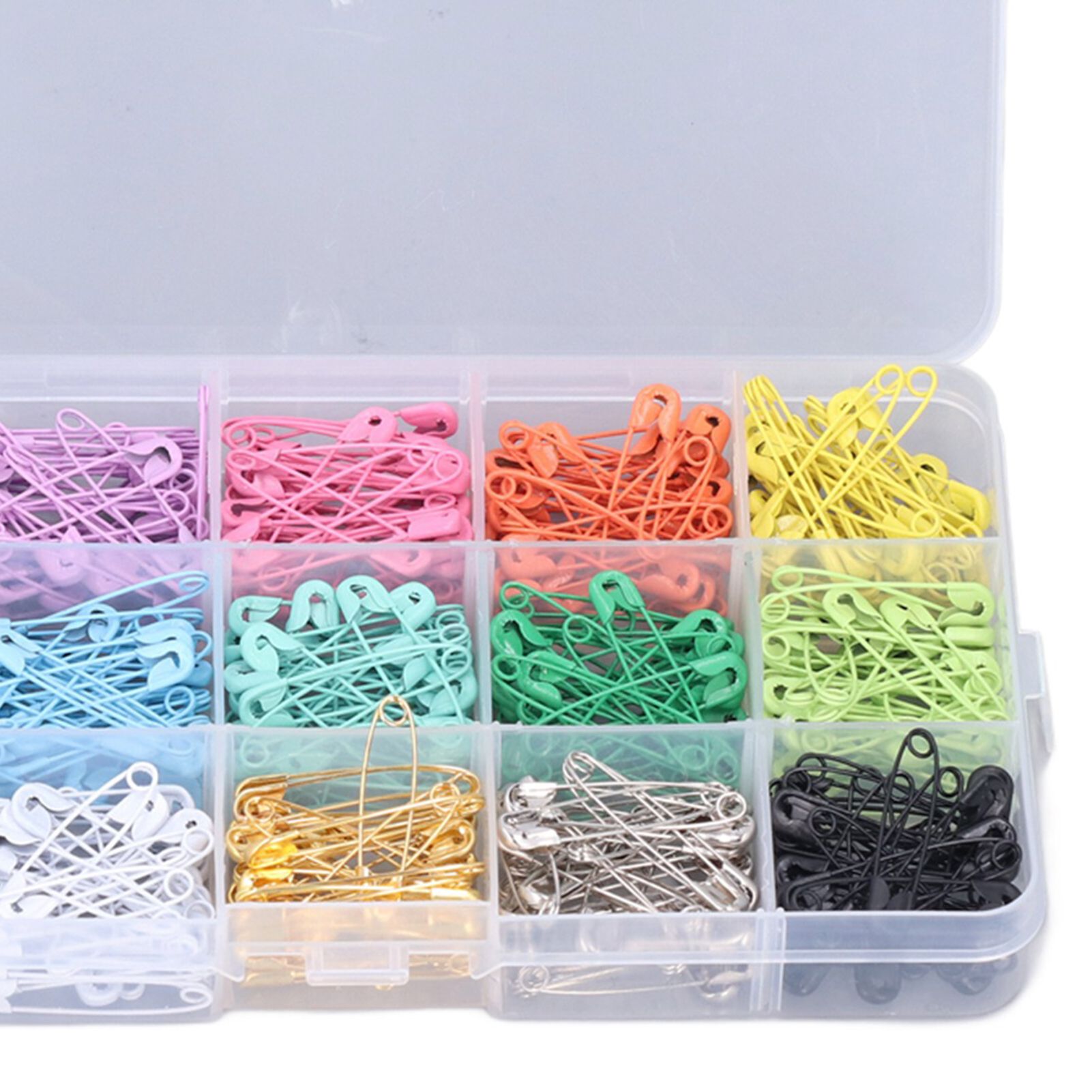 Safety Pins DIY Making Reliable Locking Design Glossy Bright Small Compact view 14