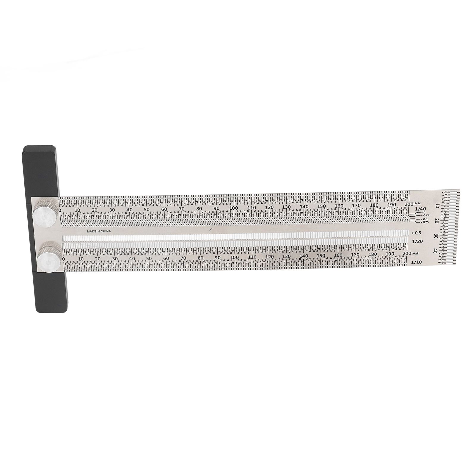 Woodworking Marking T Rulers Positioning Scribing Ruler Gauge Carpenter view 2