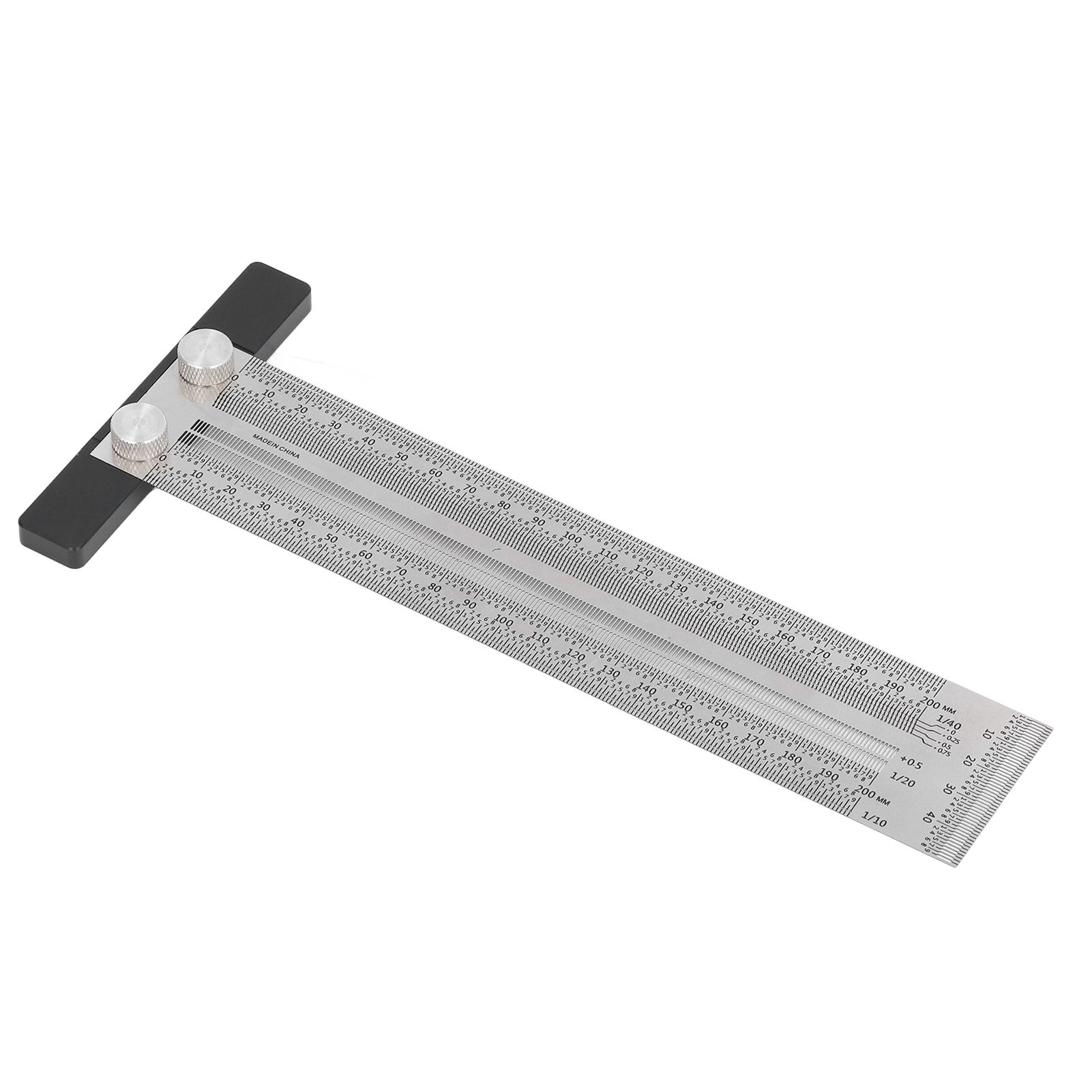 Woodworking Marking T Rulers Positioning Scribing Ruler Gauge Carpenter view 3