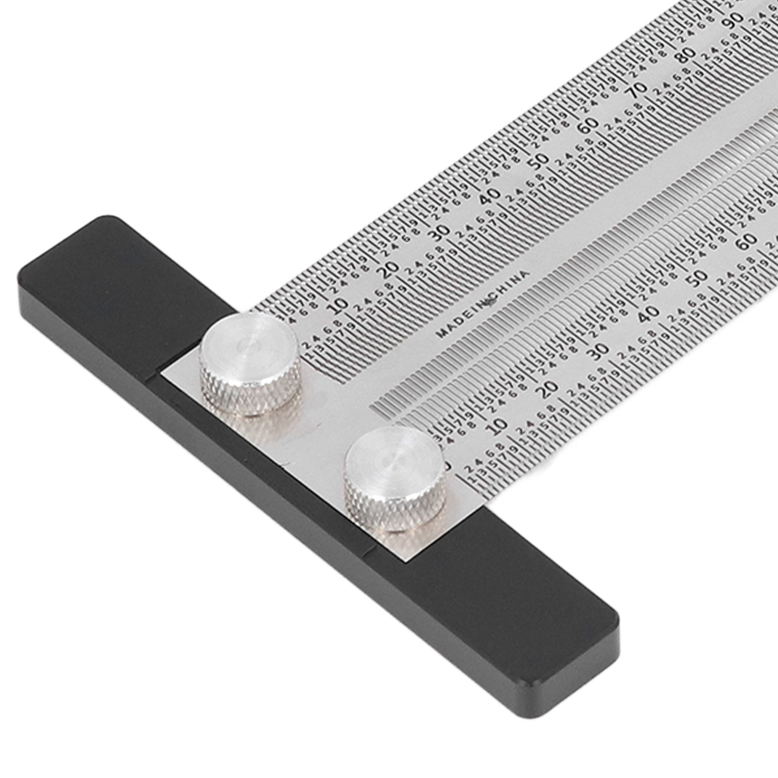 Woodworking Marking T Rulers Positioning Scribing Ruler Gauge Carpenter view 15