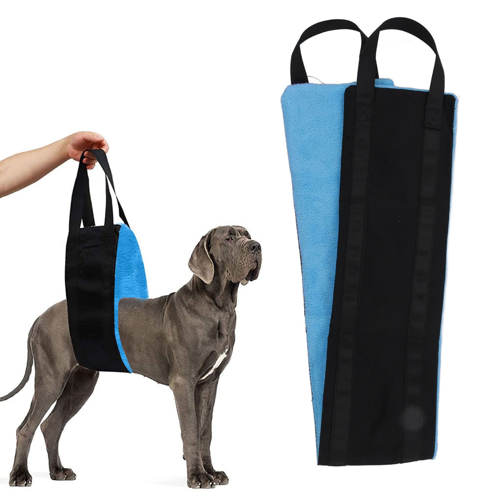 Dog Sling Oxford Cloth Simple Effective Pet Lift Sling Harness Pet Assist Belt view 11