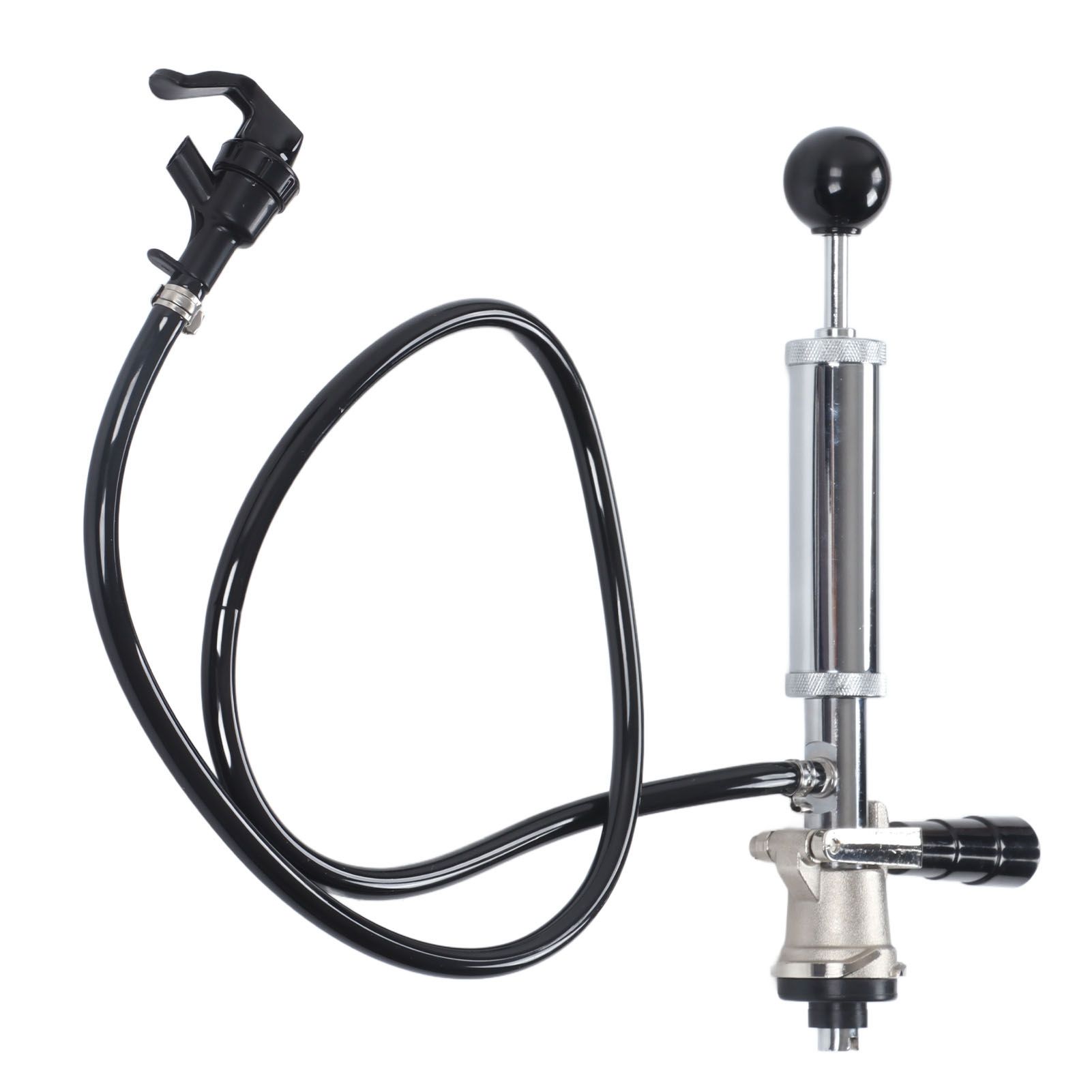 Beer Keg Pump Leakproof Rustproof Stainless Steel Beer Quick Keg Tap Pump S view 2
