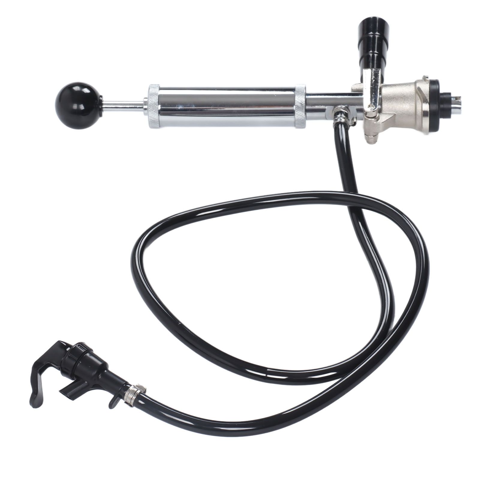 Beer Keg Pump Leakproof Rustproof Stainless Steel Beer Quick Keg Tap Pump S view 3
