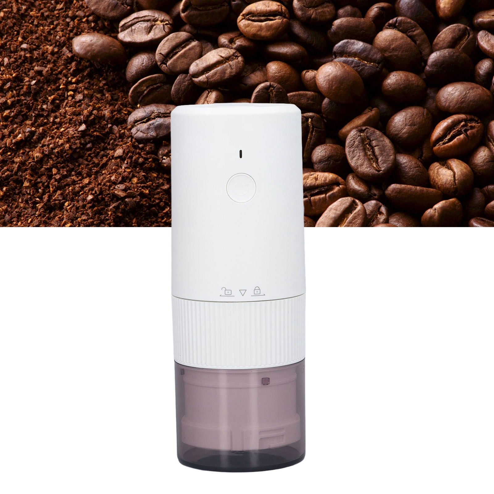 Electric Coffee Grinder Home Travel Portable USB Rechargeable Wireless Mini view 11