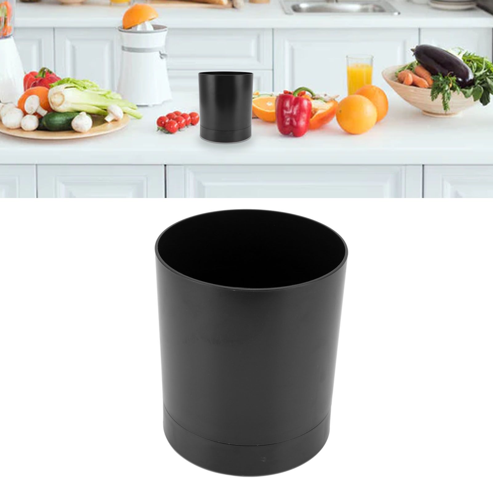 Utensil Holder 360 Degree Rotatable Simple Chopstick Basket Tableware Storage view 11