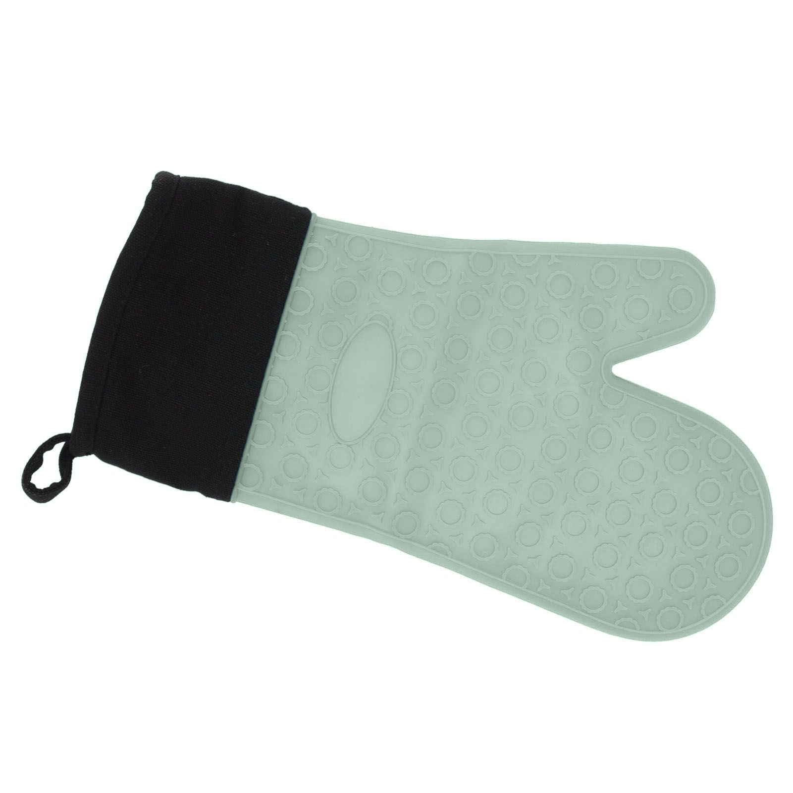 Silicone Oven Mitts Non Slip Kitchen Baking Gloves High Temperature Resistant view 10
