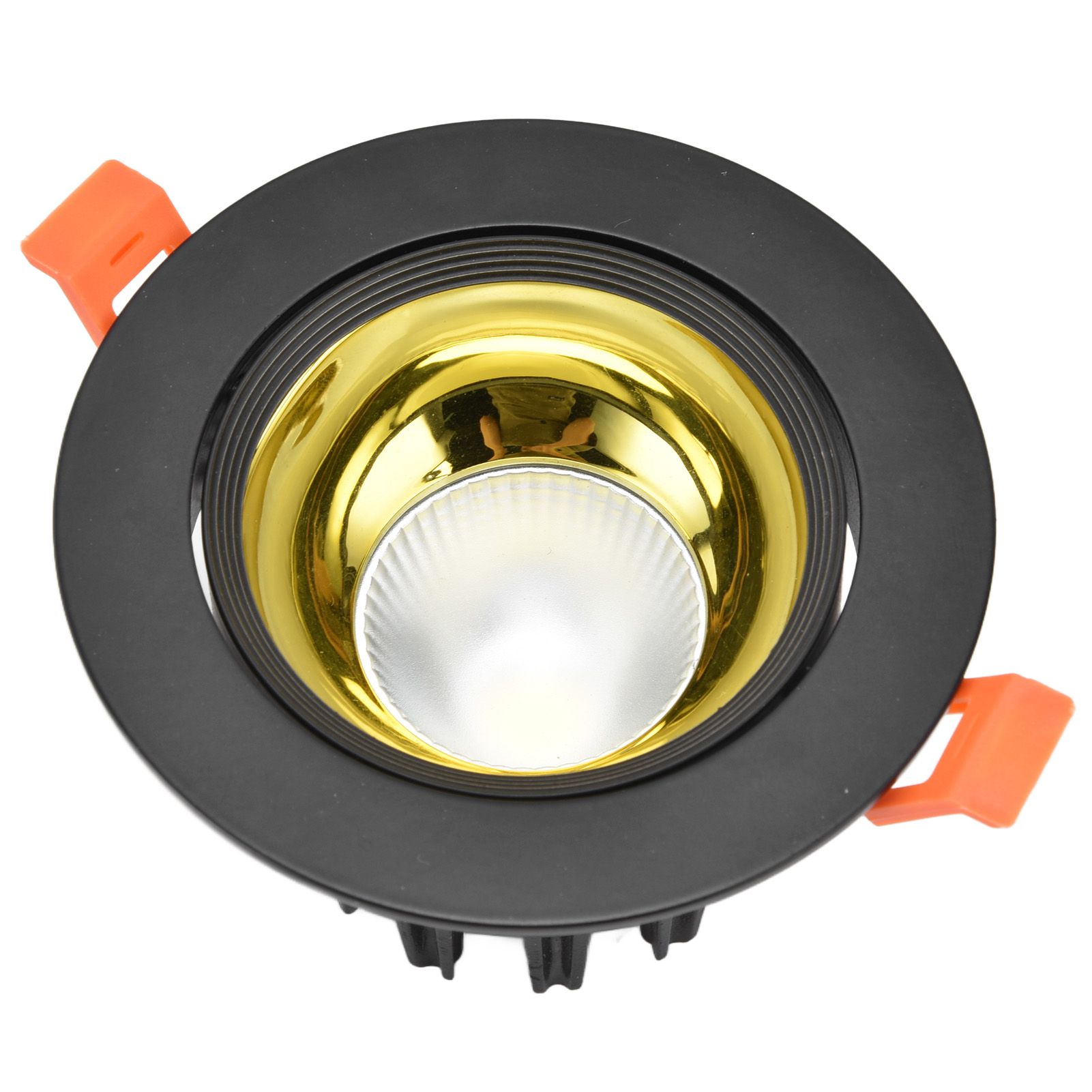 LED Downlight Aluminum Adjustable Angle Dustproof Ceiling Embedded Spotlight view 4