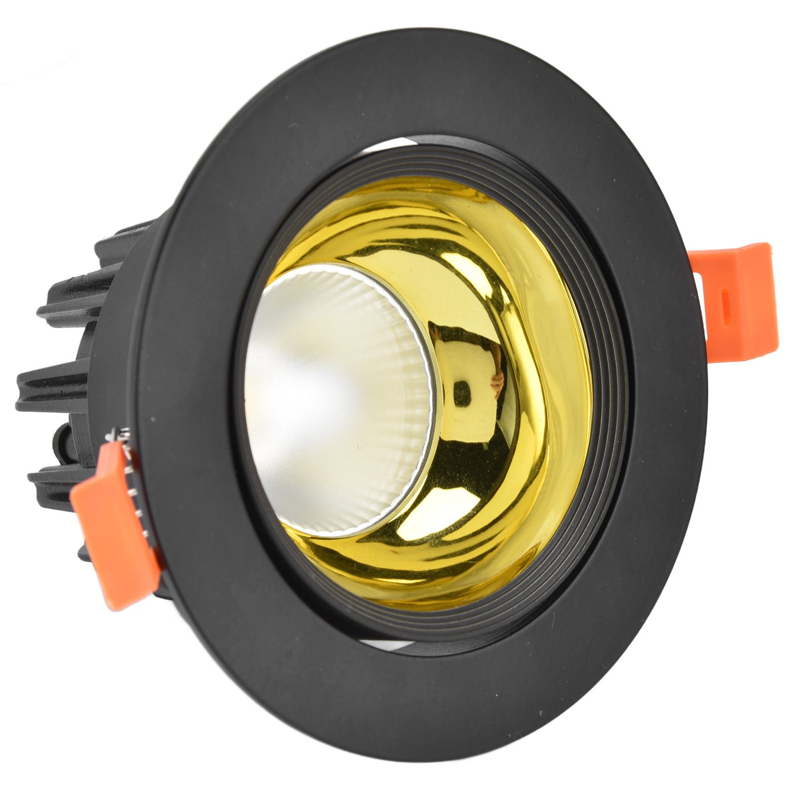 LED Downlight Aluminum Adjustable Angle Dustproof Ceiling Embedded Spotlight view 6