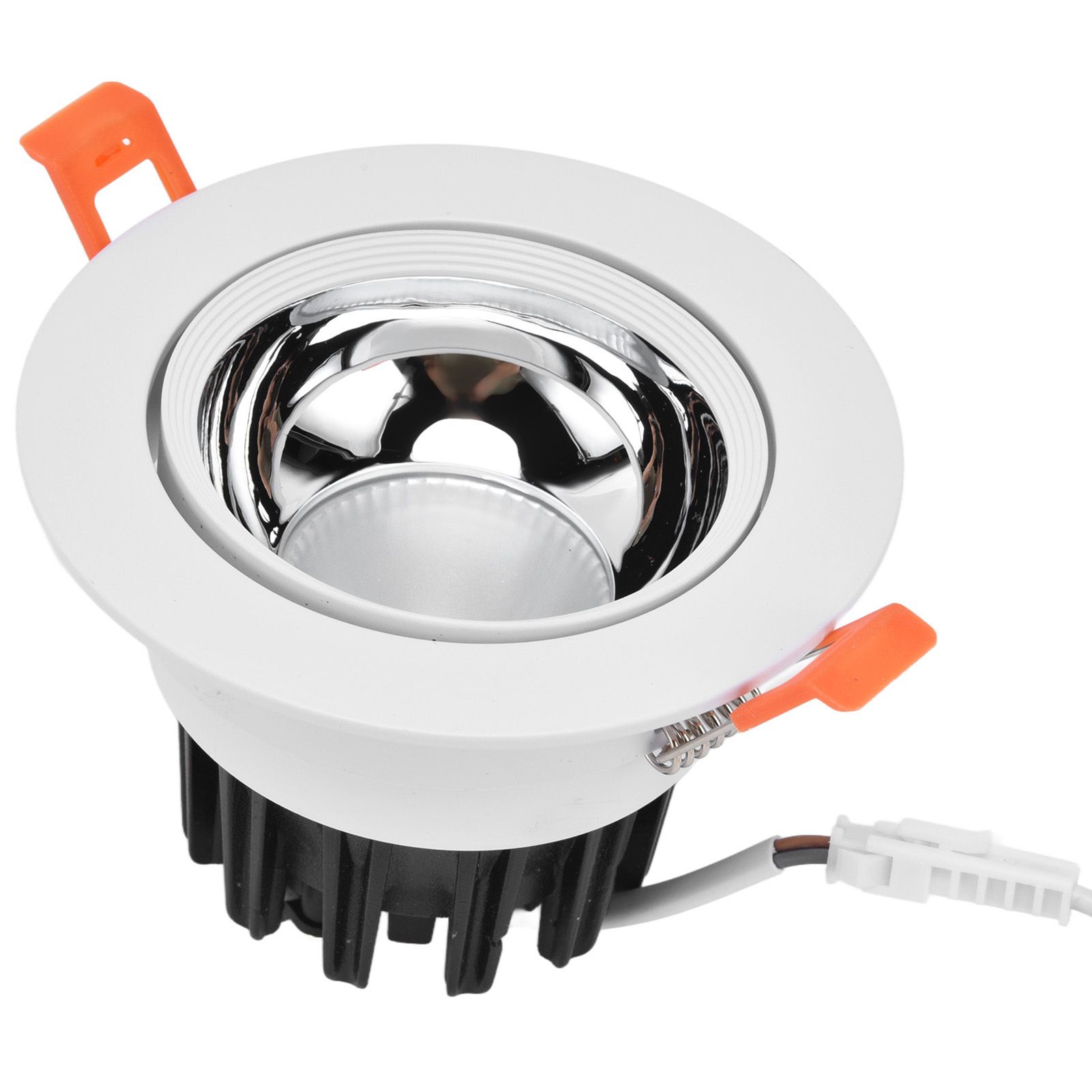 LED Downlight Aluminum Adjustable Angle Dustproof Ceiling Embedded Spotlight view 3