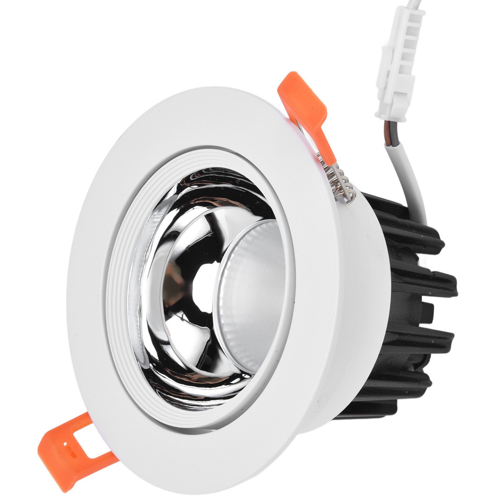 LED Downlight Aluminum Adjustable Angle Dustproof Ceiling Embedded Spotlight view 8