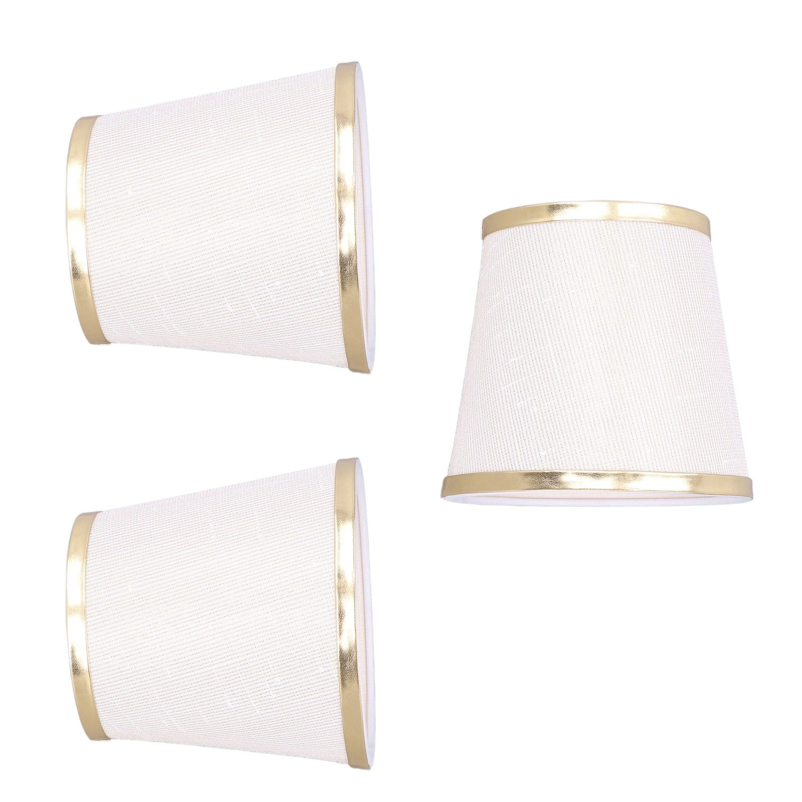 3PCS E14 Lampshade Barrel Shape Table Lamp Shade Meson Installation Fabric view 8
