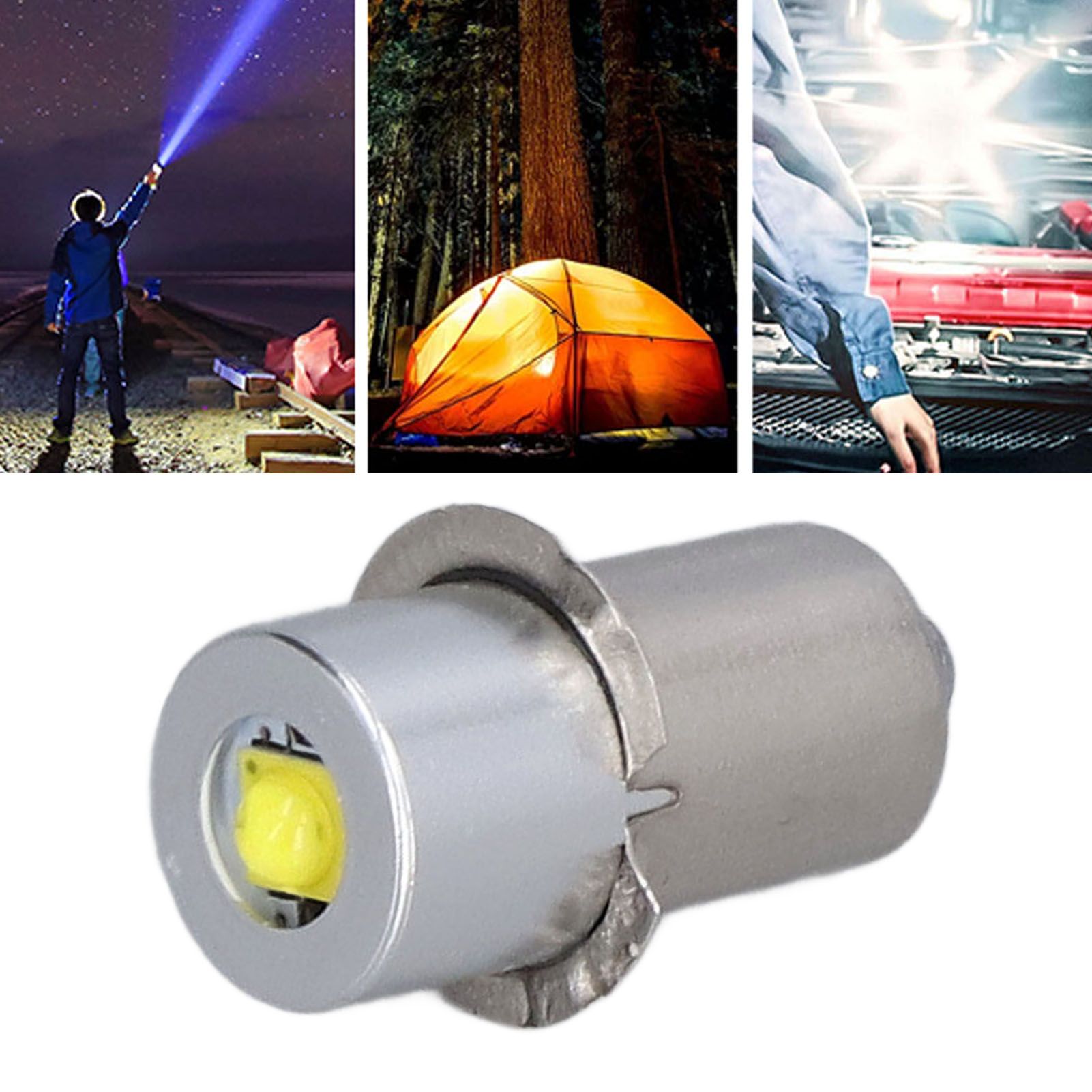 LED Bulb High Brightness White Light 3V 3W Long Service Life Flashlight view 11