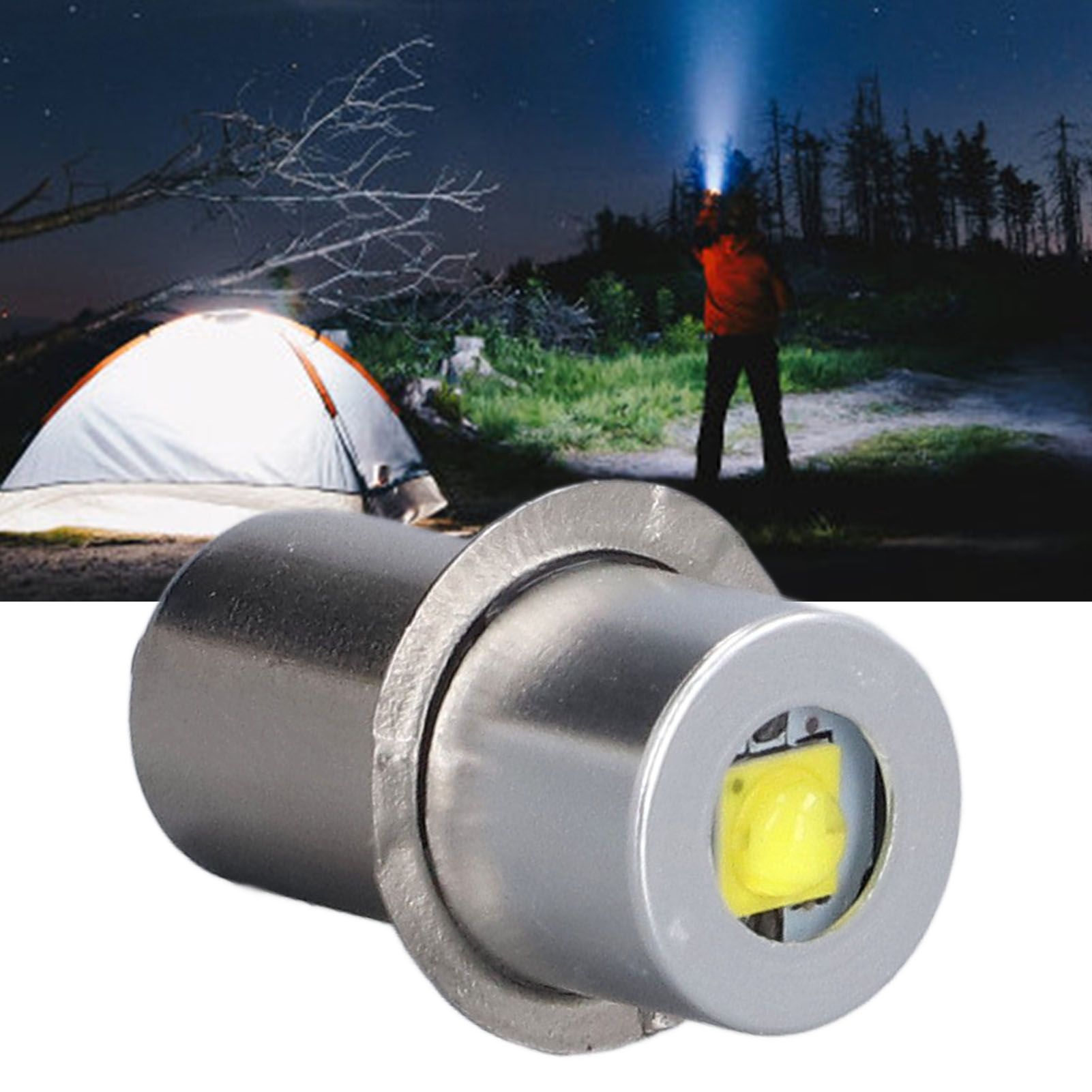 LED Bulb High Brightness White Light 3V 3W Long Service Life Flashlight view 12