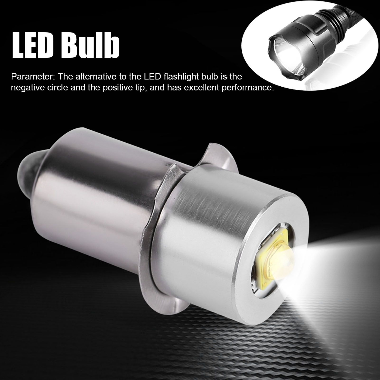 LED Bulb High Brightness White Light 4.5V 3W Long Service Life Flashlight view 15