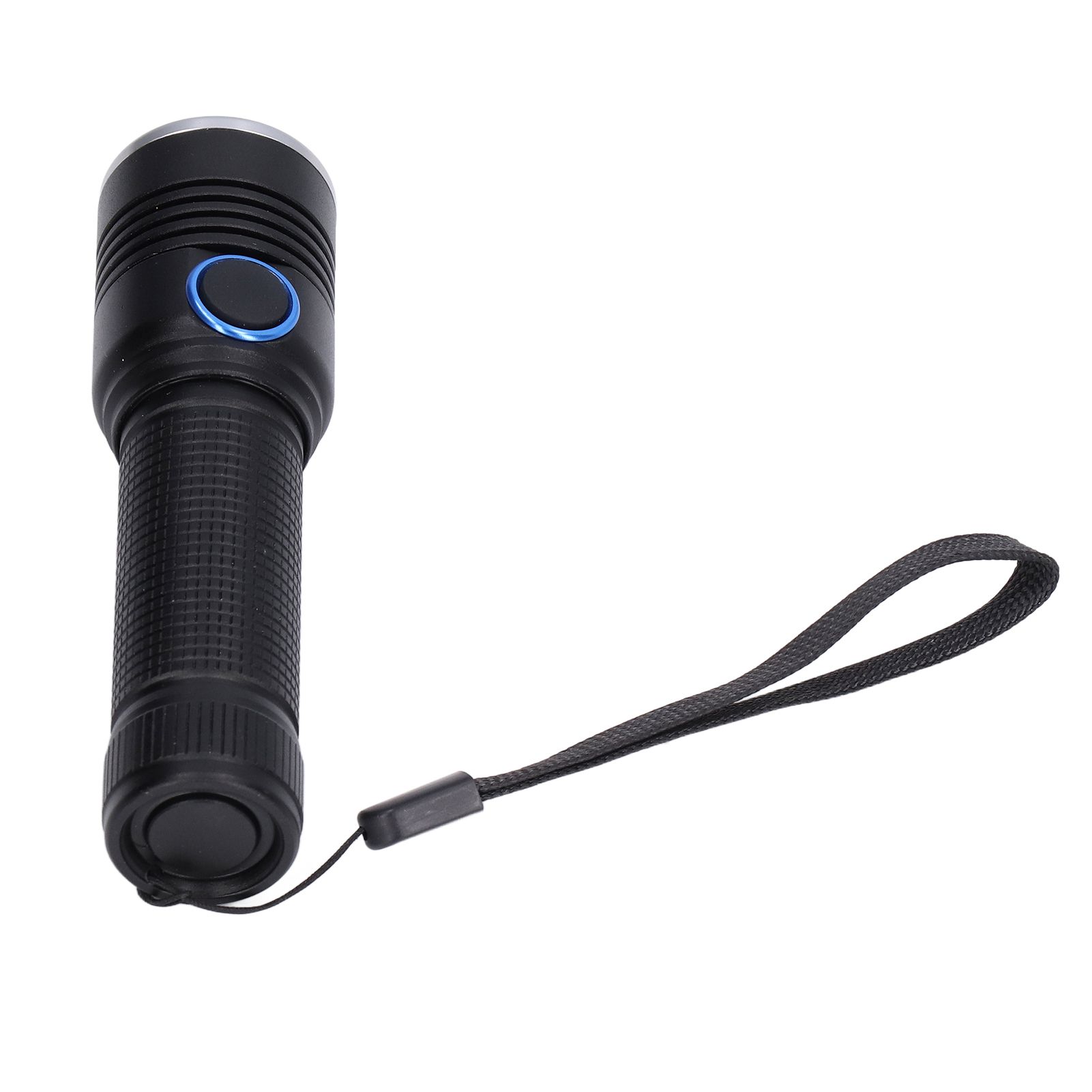 LED Flashlight Telescopic Zoom Protective Function Aluminum Alloy Barrel view 5