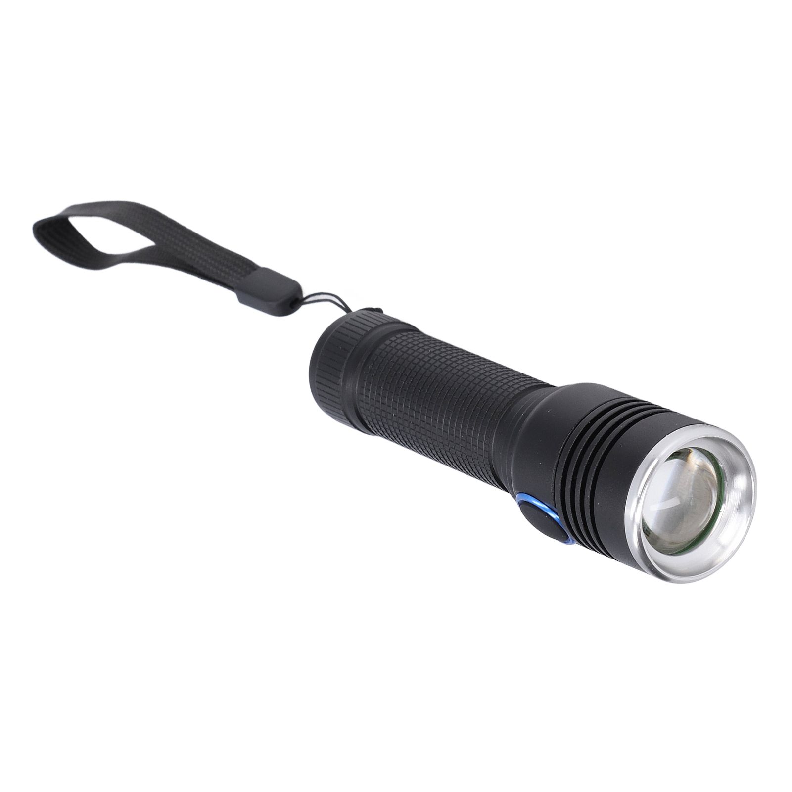 LED Flashlight Telescopic Zoom Protective Function Aluminum Alloy Barrel view 10