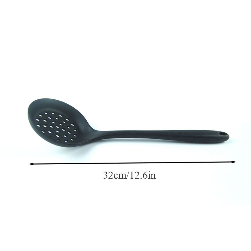 Silicone Slotted Skimmer Spatula Lightweight Slotted Spoon Skimmer Spoon view 3