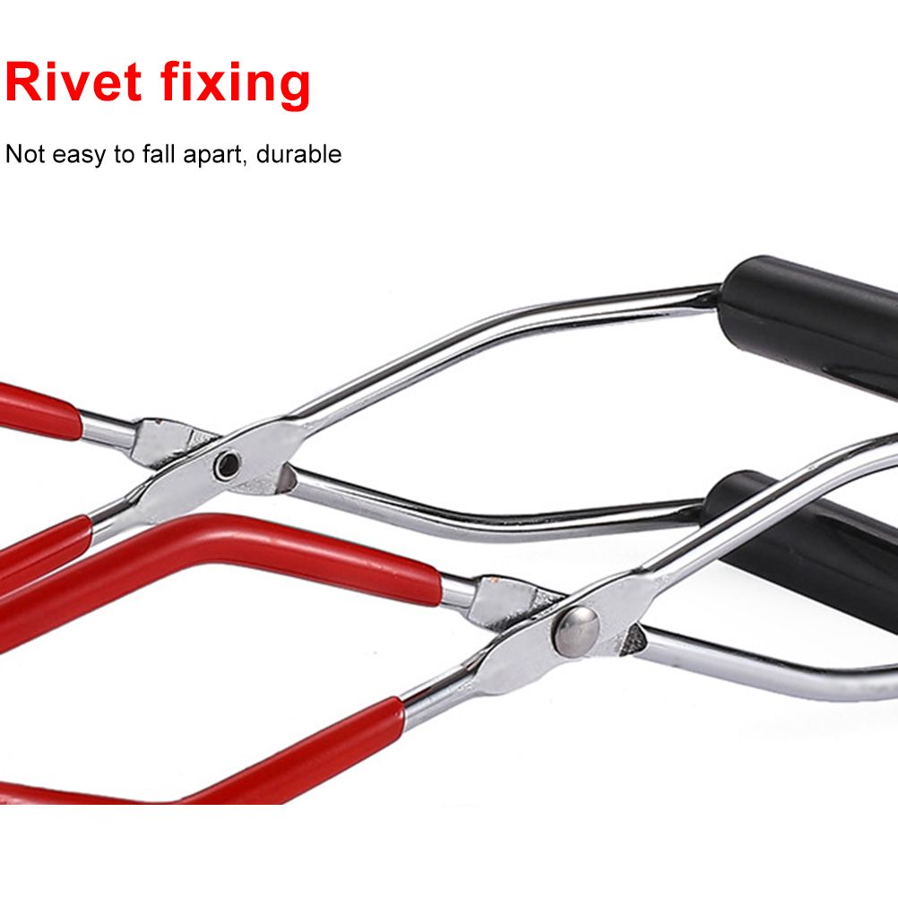 Canning Jar Lifter with Grip Handle Canning Tongs Stainless Steel Anti view 9