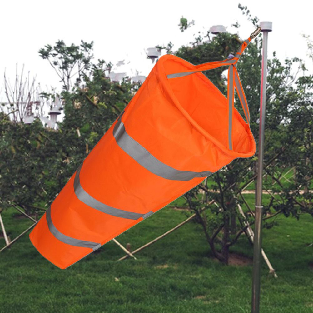 Windsock with Reflective Strips Outdoor Wind Measurement Bag Oxford Cloth Windsock view 6
