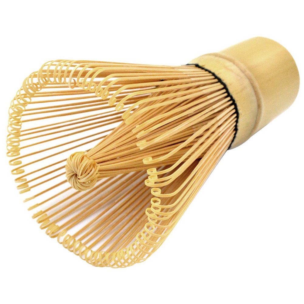 Traditional Bamboo Matcha Green Tea Powder Whisk Chasen Brush Tool view 4