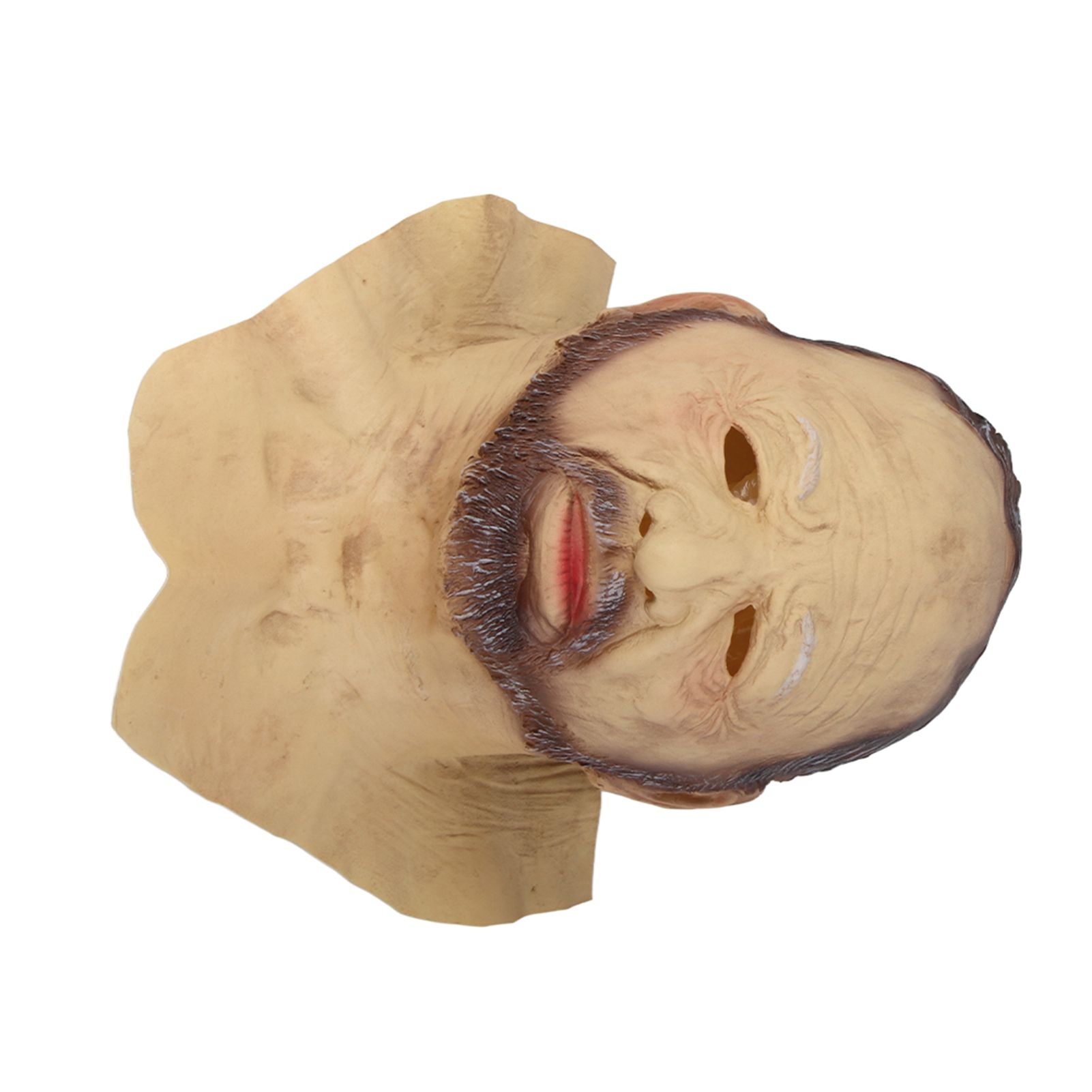 Halloween Latex Old Man Face Cover Halloween Fancy Dress Head for Masquerade view 8