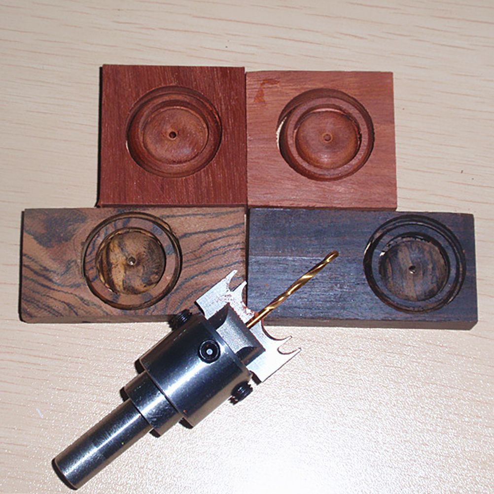 Wooden Thick Ring Maker Set Steel Wood Bead Drill Bit Household DIY Tools for view 9