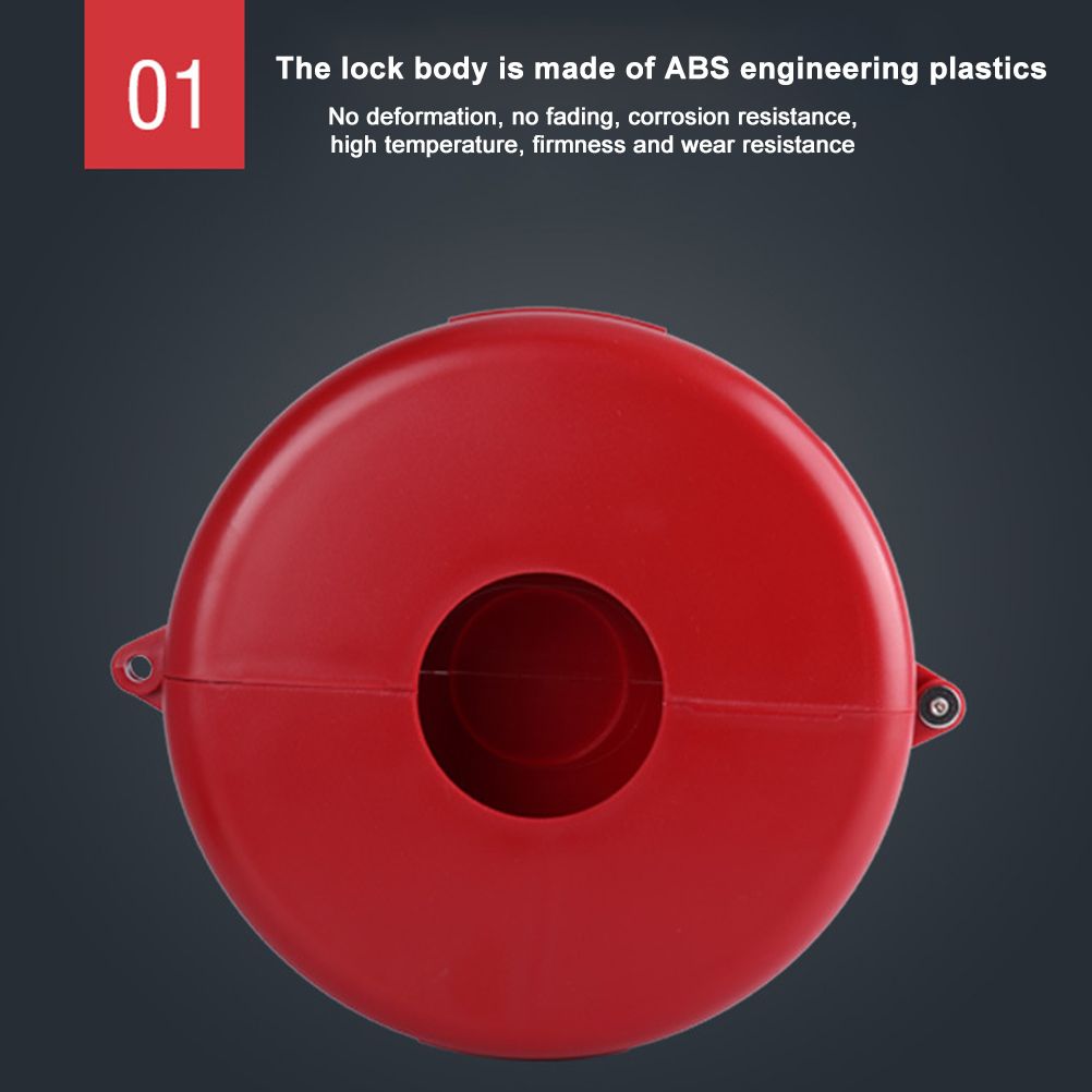 Gate Valve Lockout Device Plastic Outdoor Water Hose Protector Valve Lockout view 9